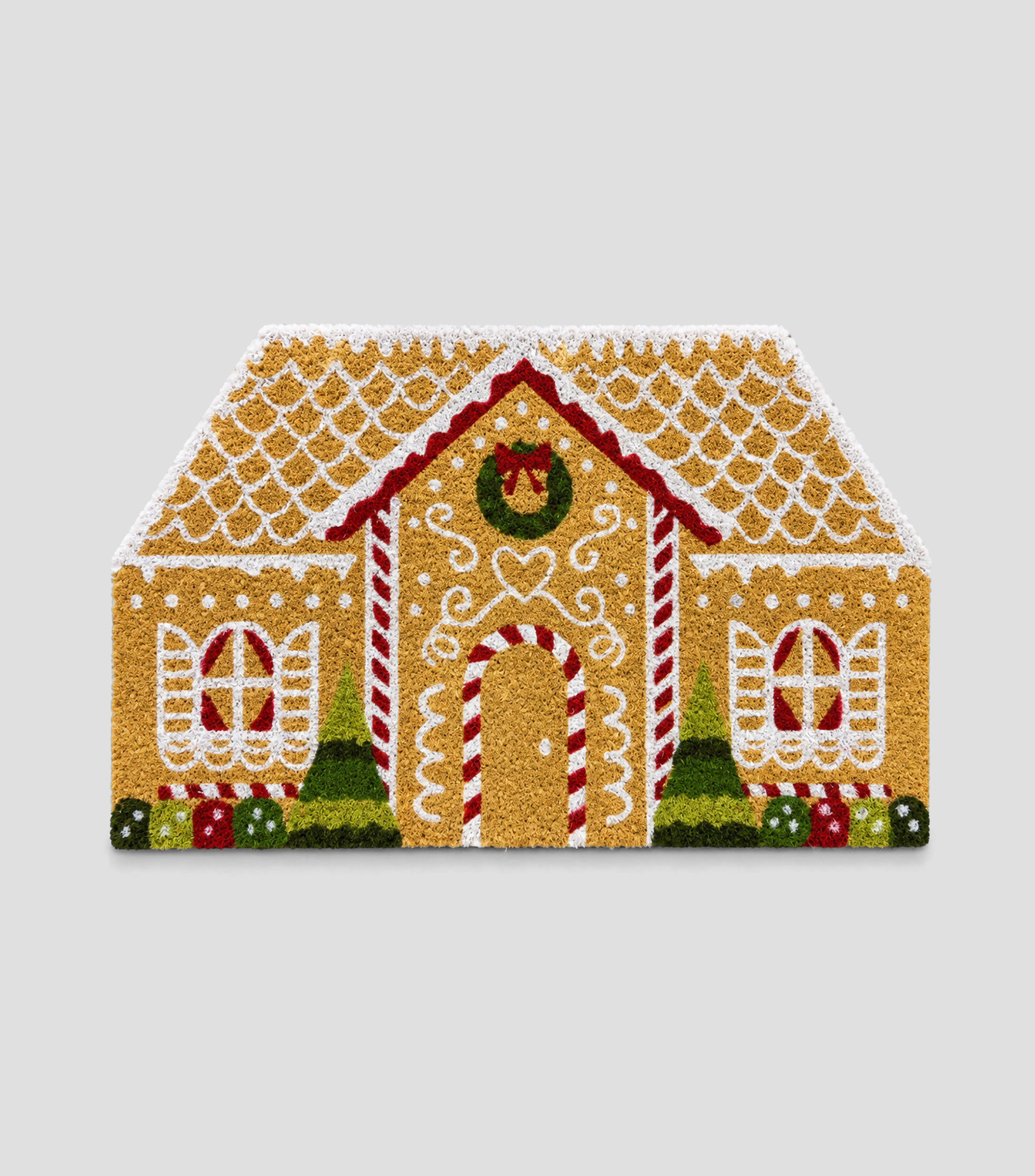 Tapete decorativo Casa de Jengibre en material sintético 45 x 75 cm