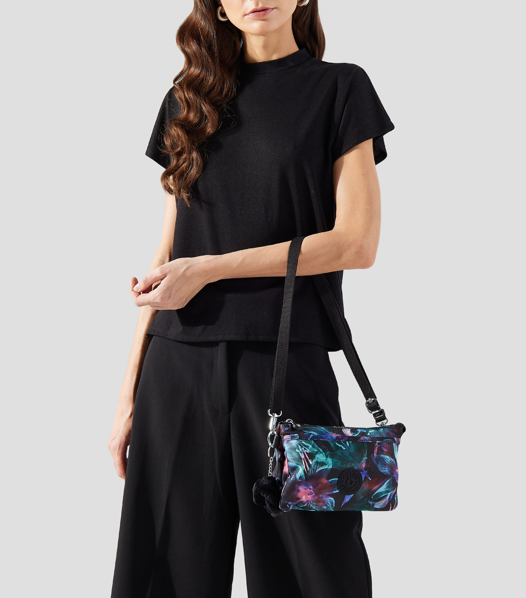 Bolsa Crossbody con Logo Mujer