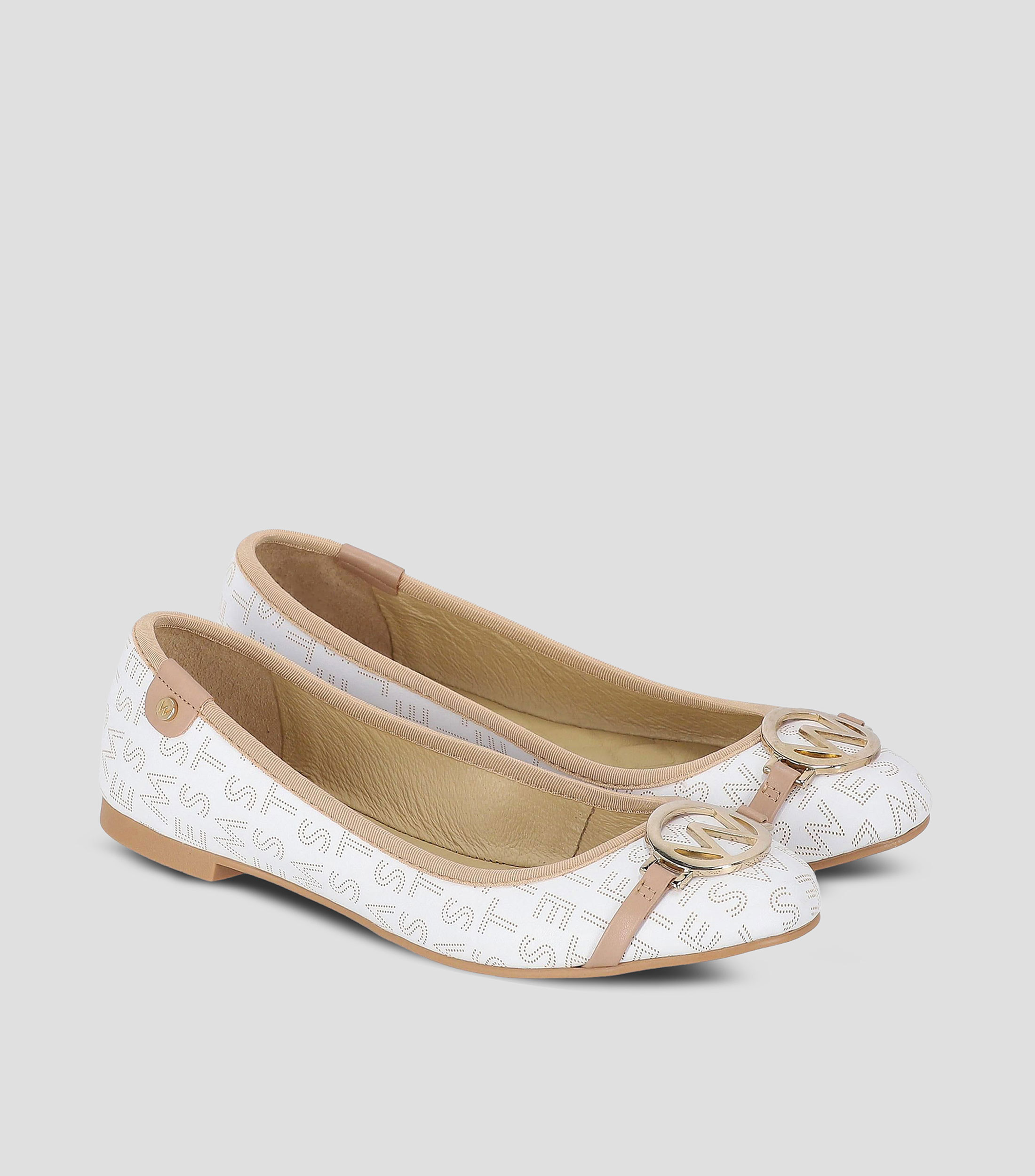 Flats con logo Mujer