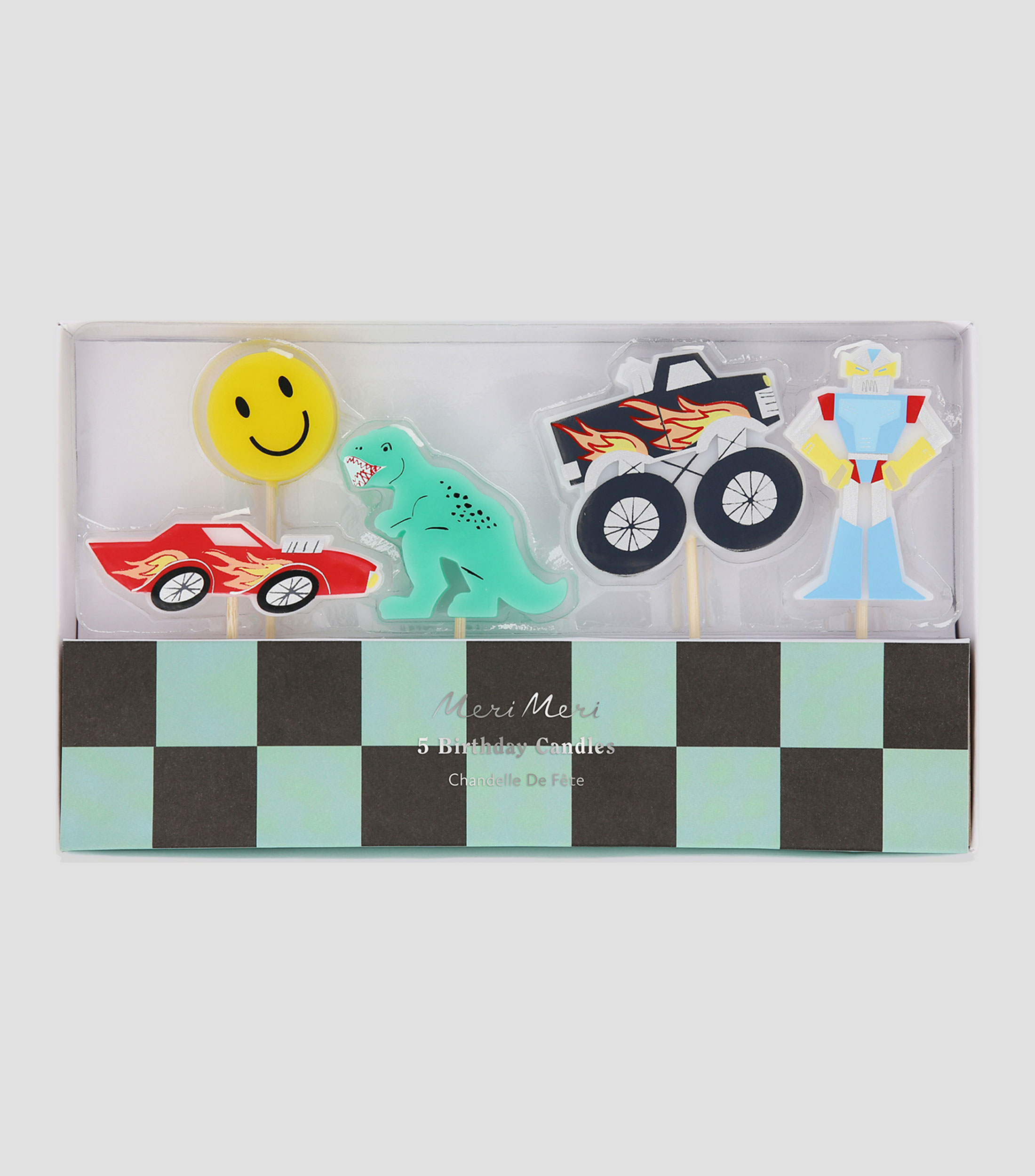 Set 5 Velitas para pastel Toybox Icon