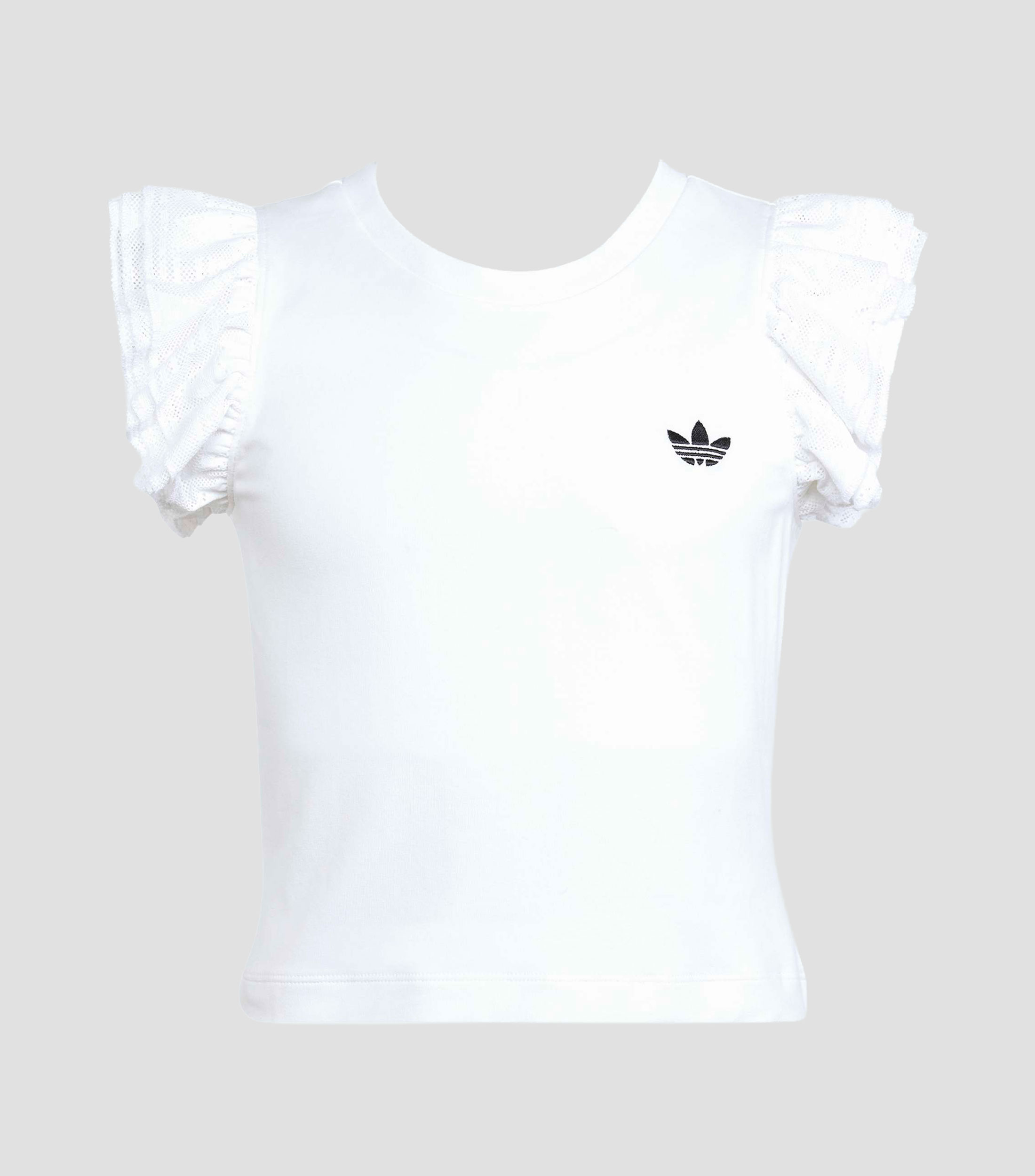 Playera cuello redondo sin mangas lisa Niña