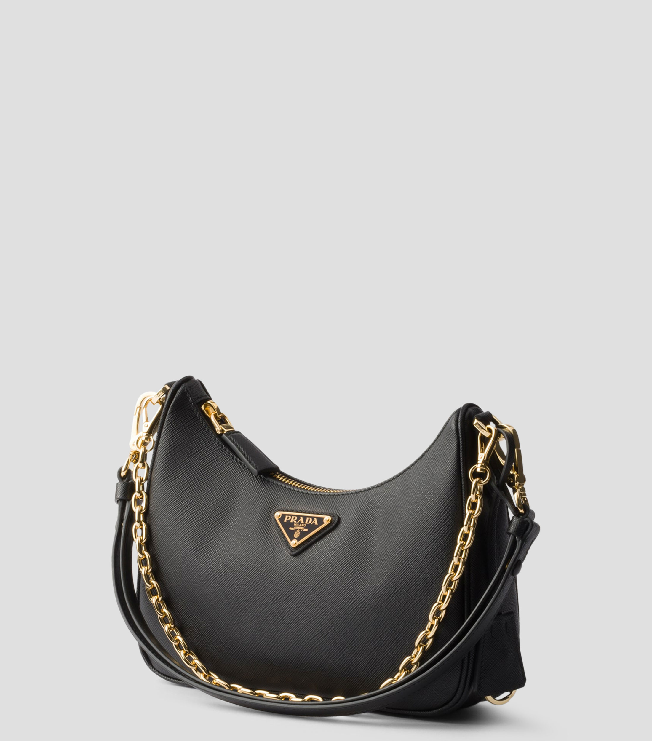 Minibolsa Prada Re-Edition de piel saffiano Mujer