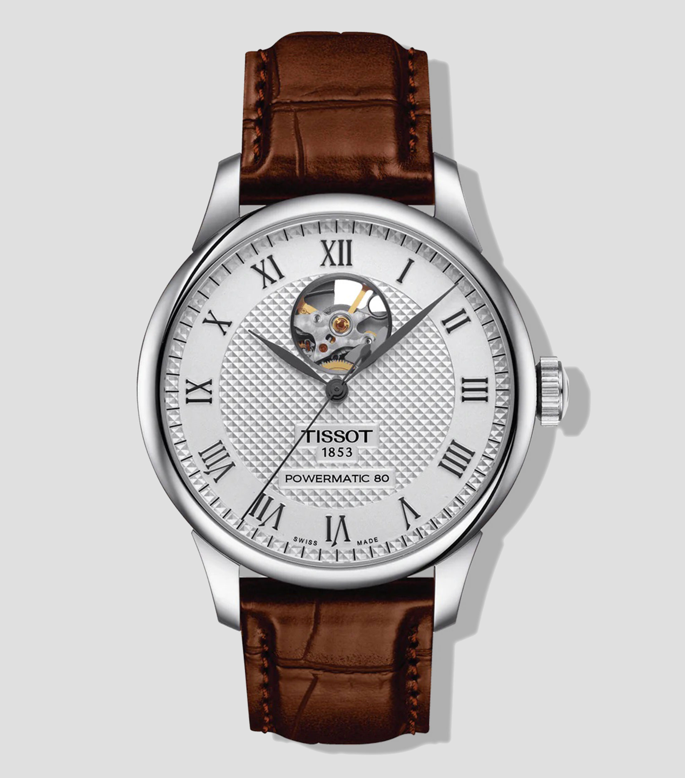 Reloj para Hombre Le Locle Open Heart Two casual plateado