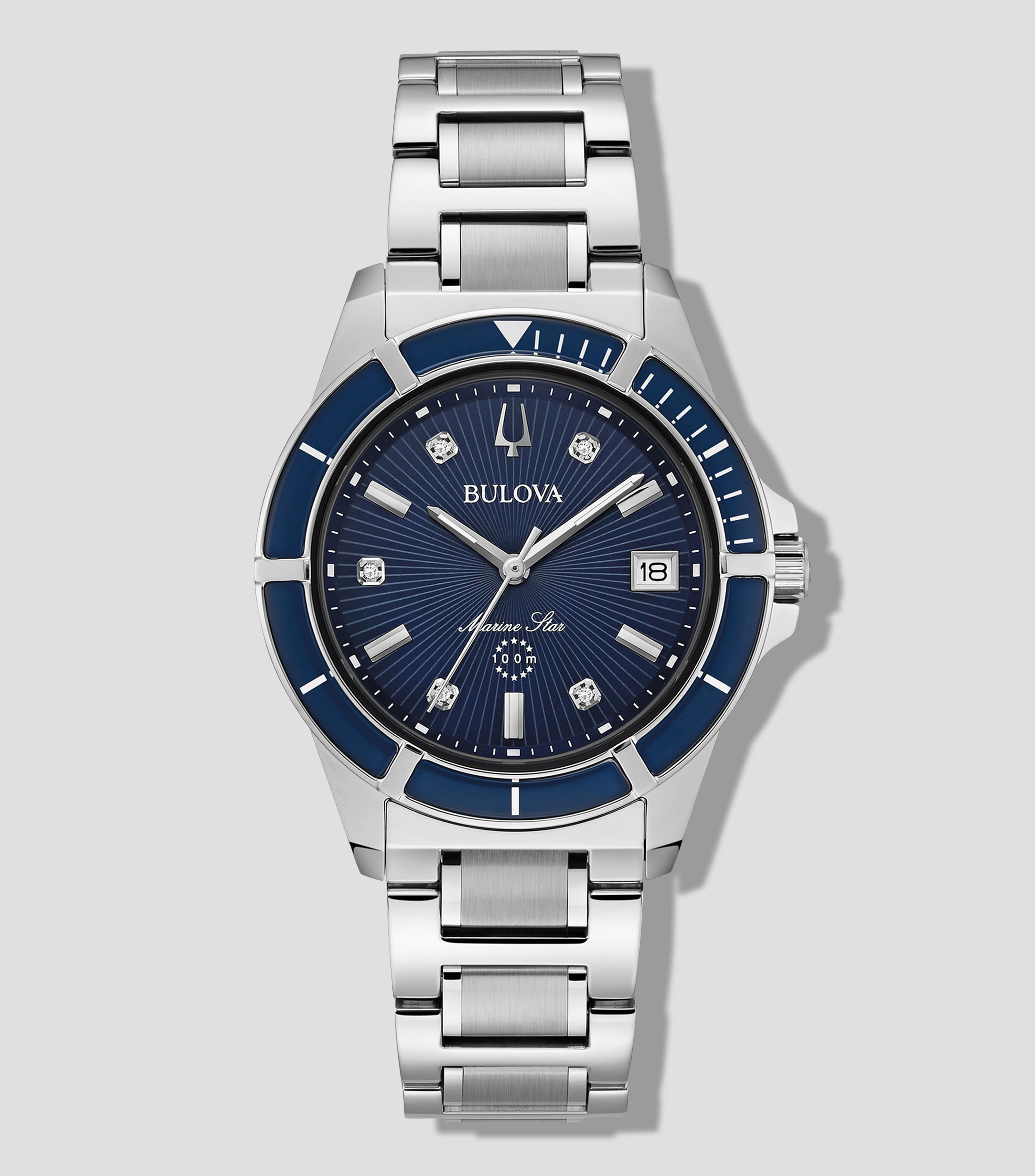 Reloj para Mujer Marine Star Deportivo, Plateado