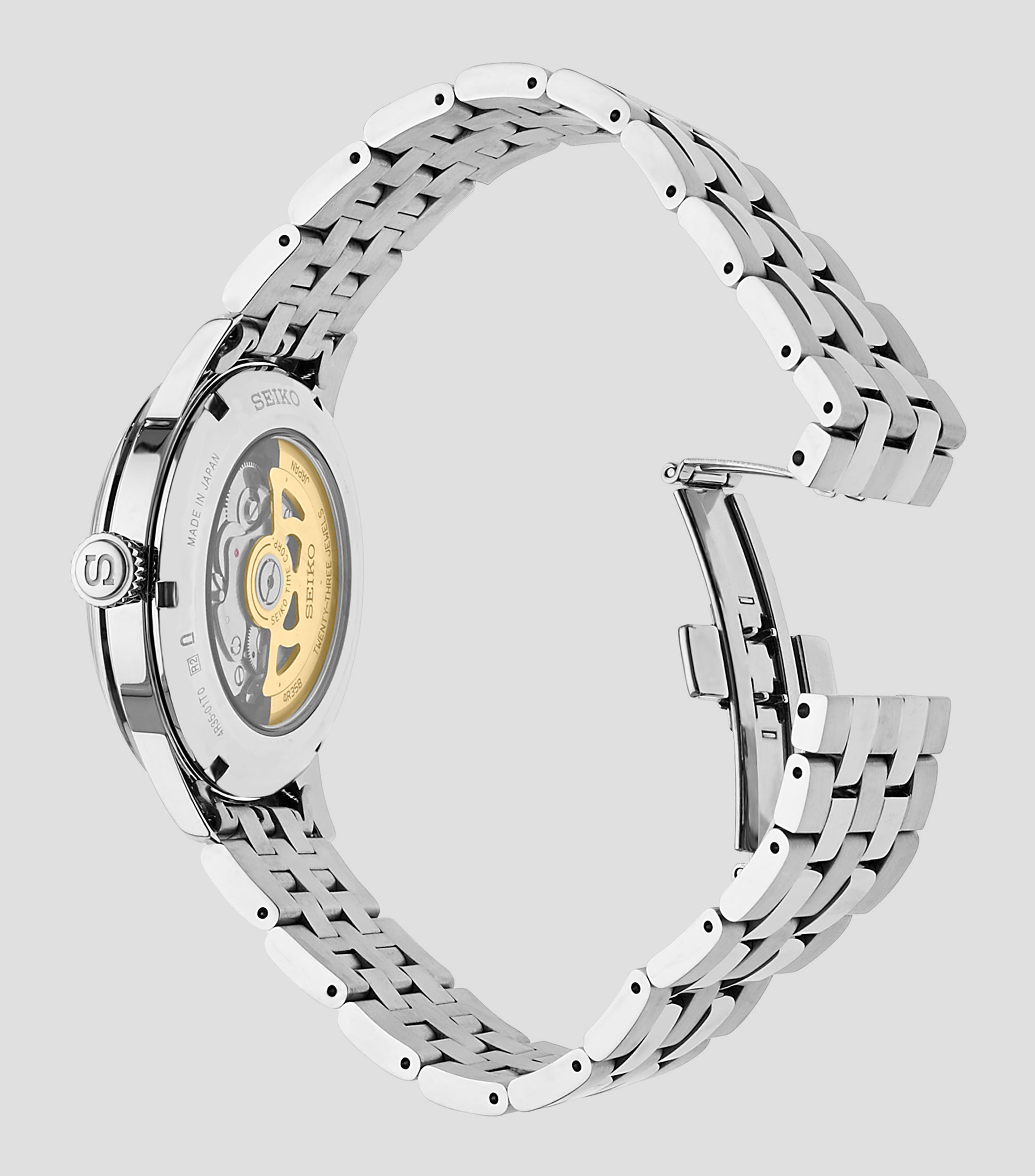 Reloj unisex Presage Deportivo, Plateado