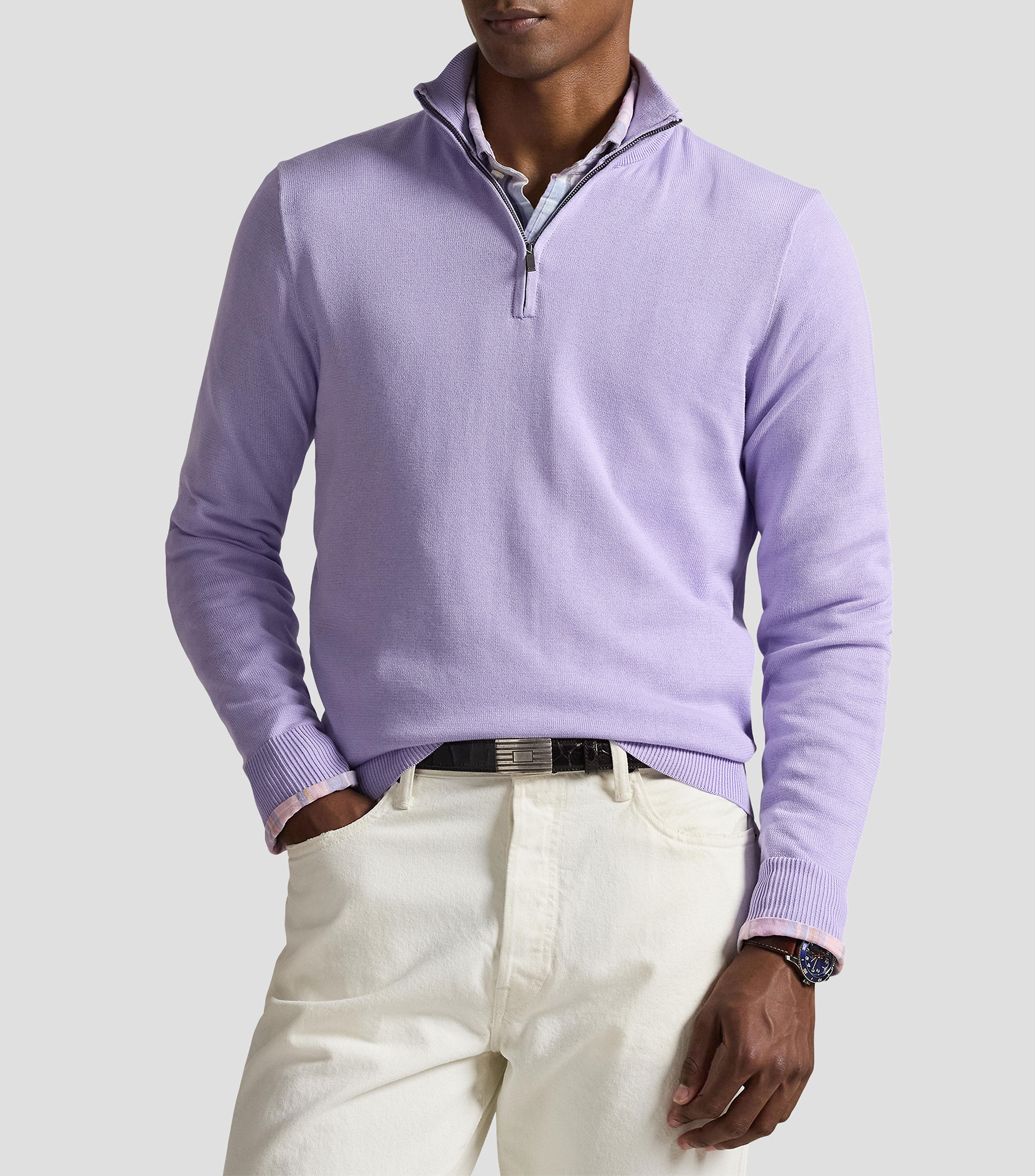 Suéter cuello alto Hombre
