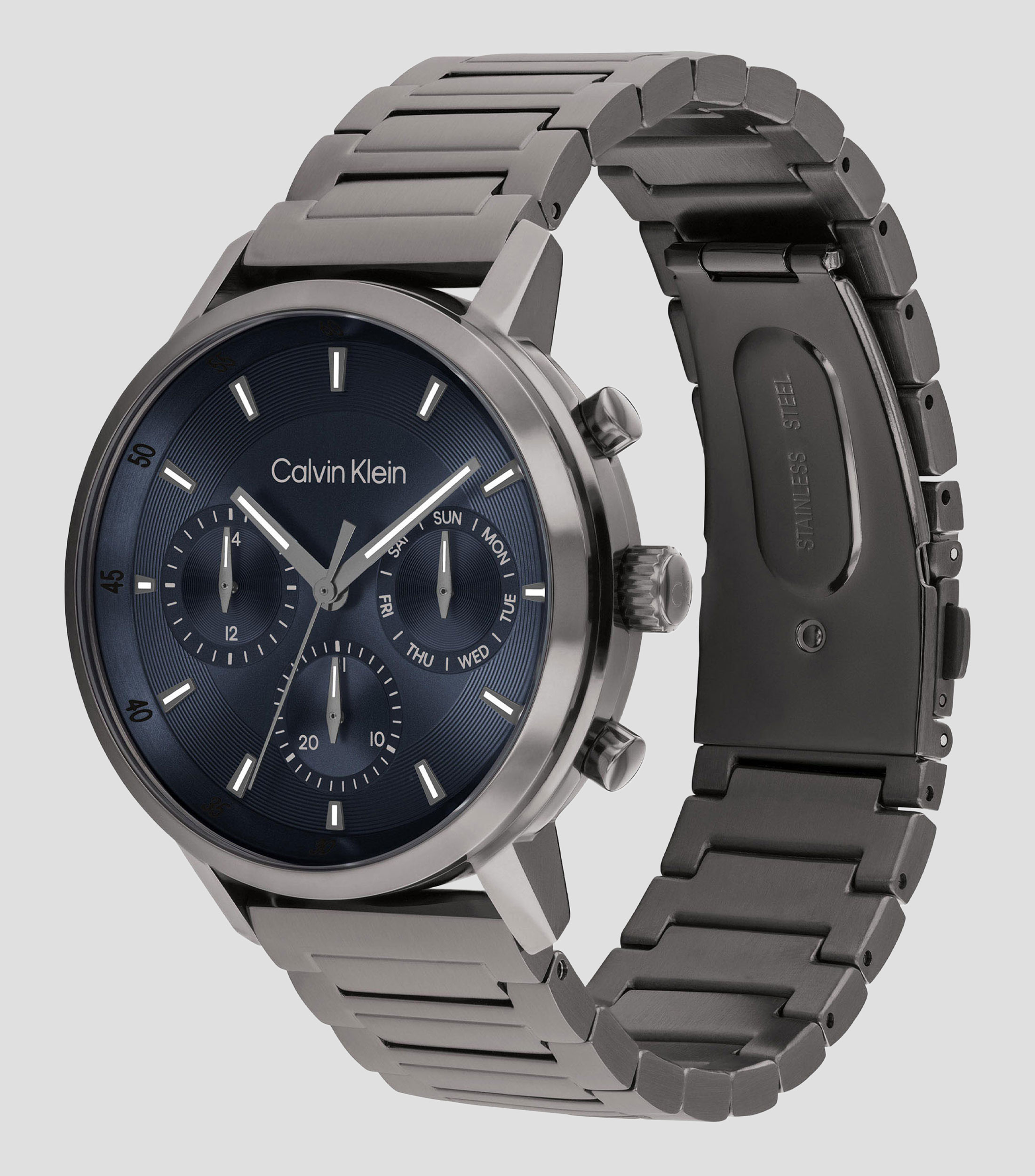 Reloj para Hombre Calvin Klein Gauge, Casual, Gris