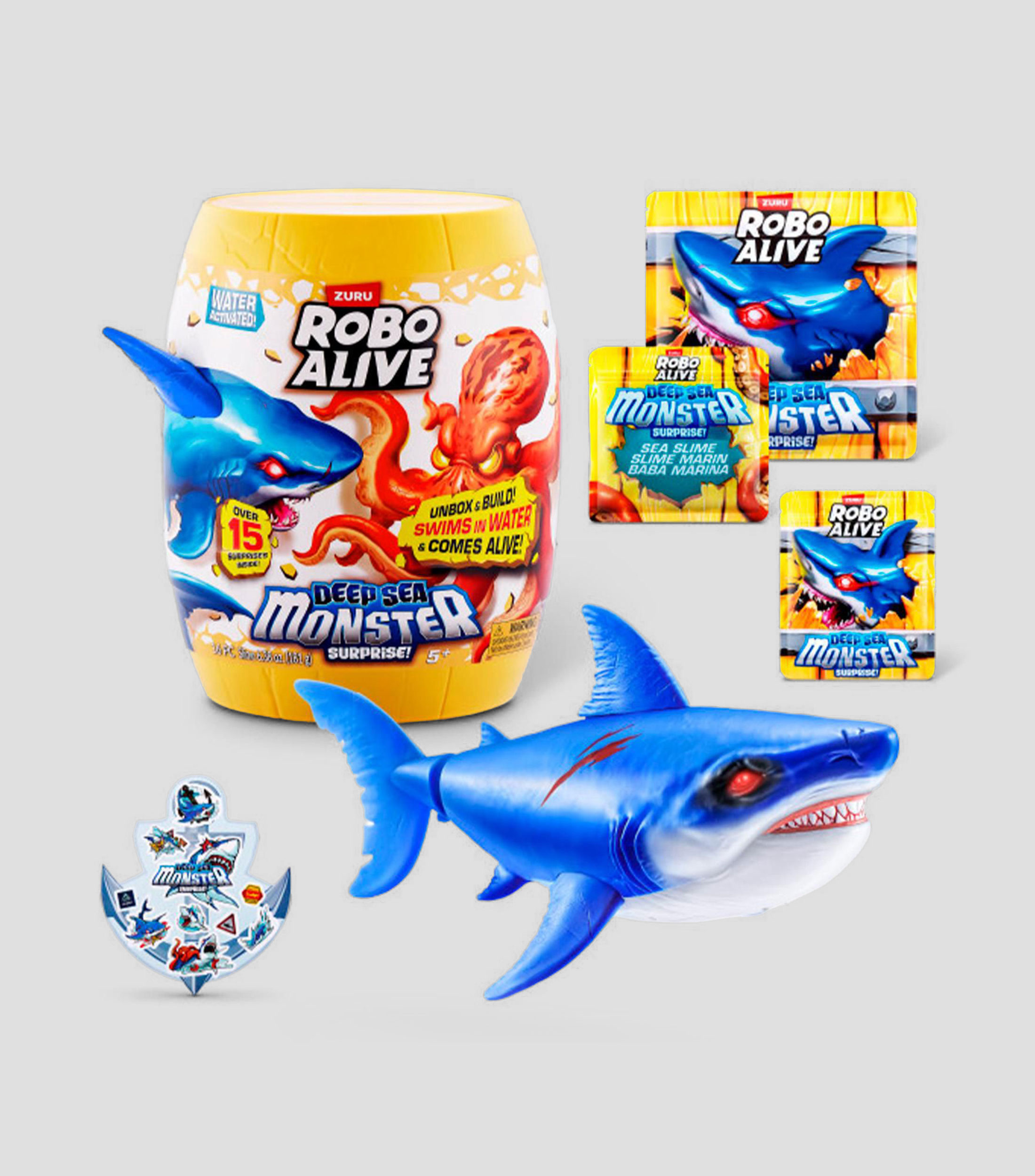 Juguete sorpresa Robo Alive Deep Sea Monster