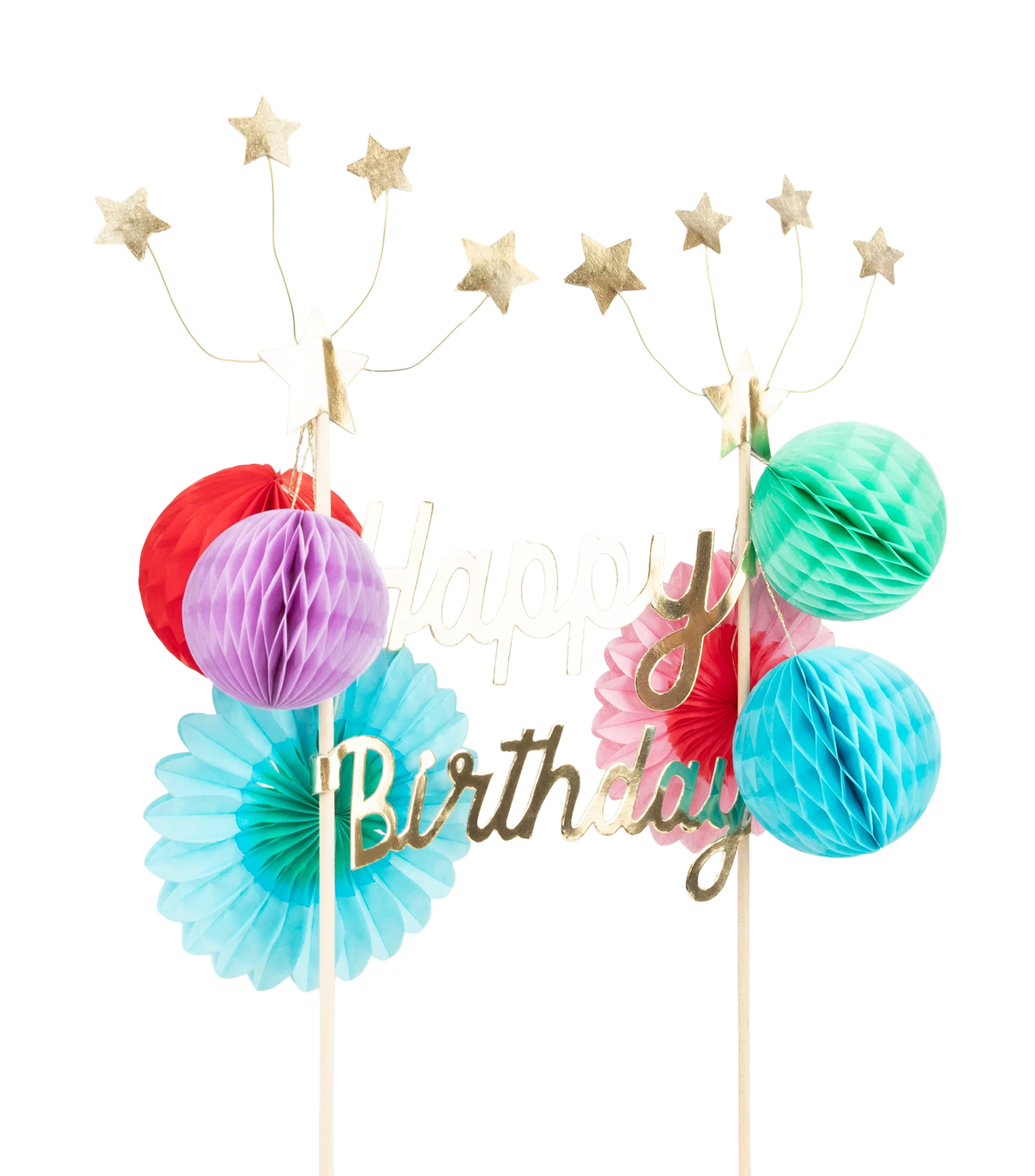 Adorno para Pastel Happy Birthday