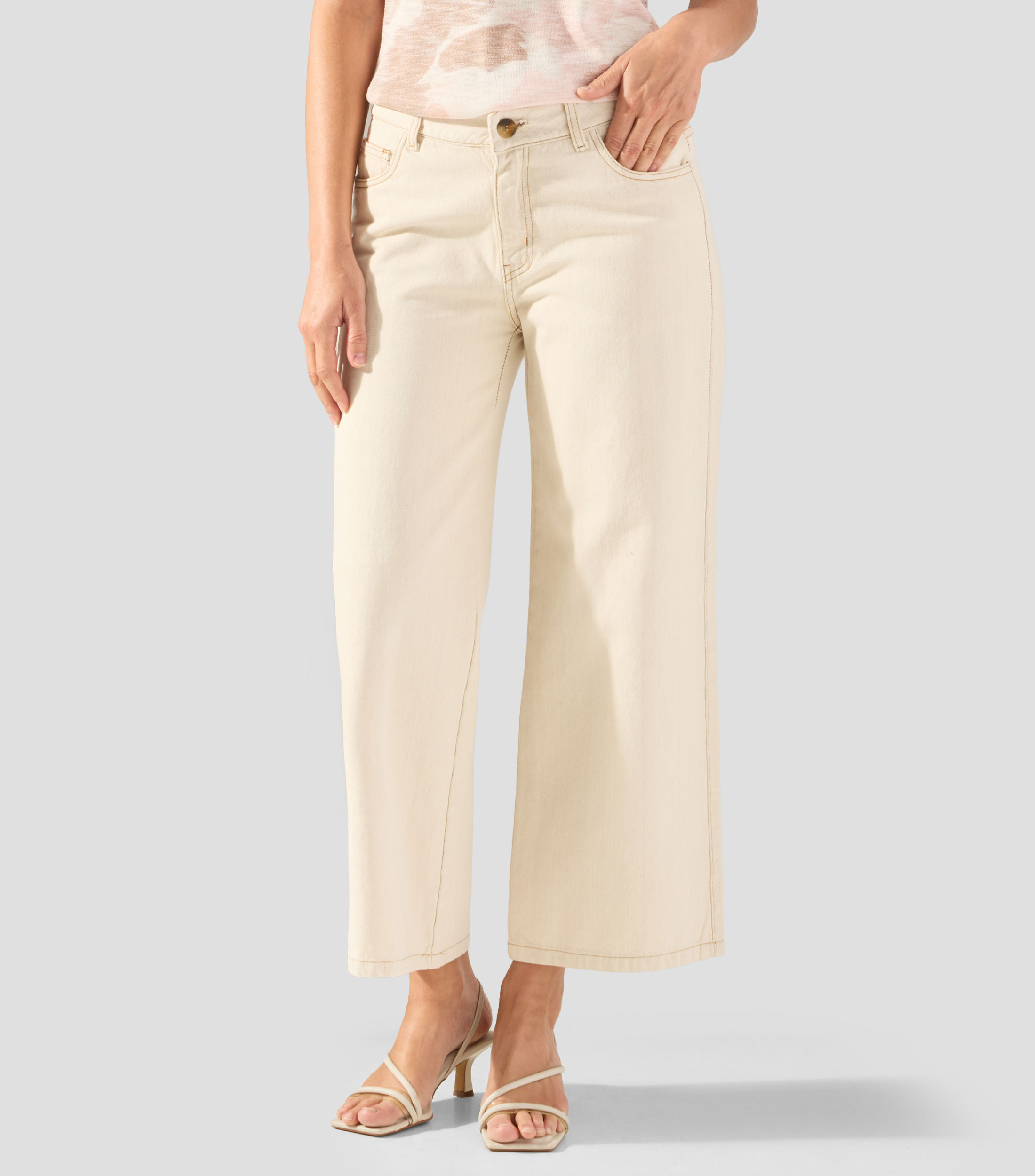 Jeans acampanado Mujer