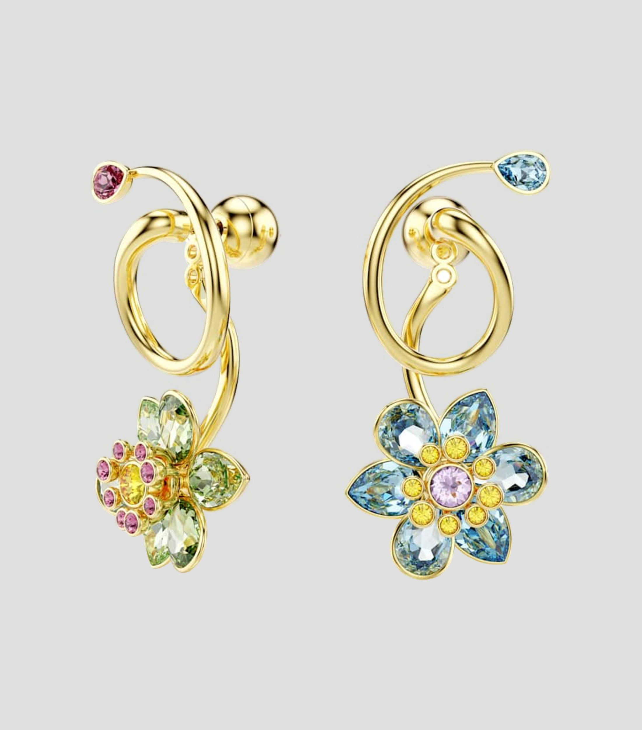 Aretes Idyllia flor Mujer