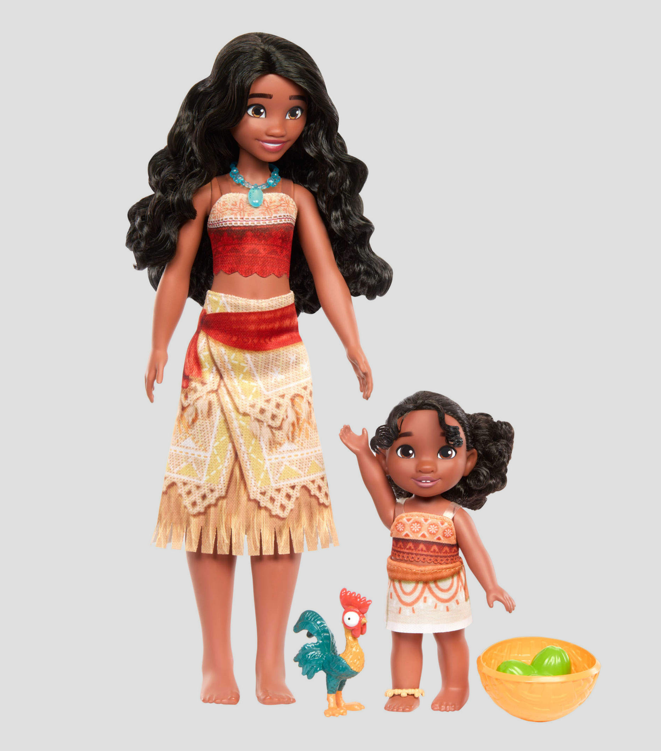 Set 2 Muñecas Moana y Simea
