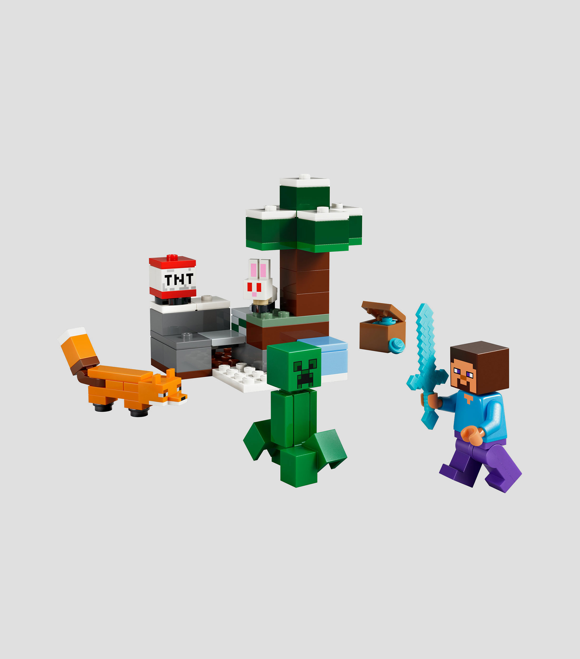 Lego Minecraft La Aventura de Steve en la Taiga