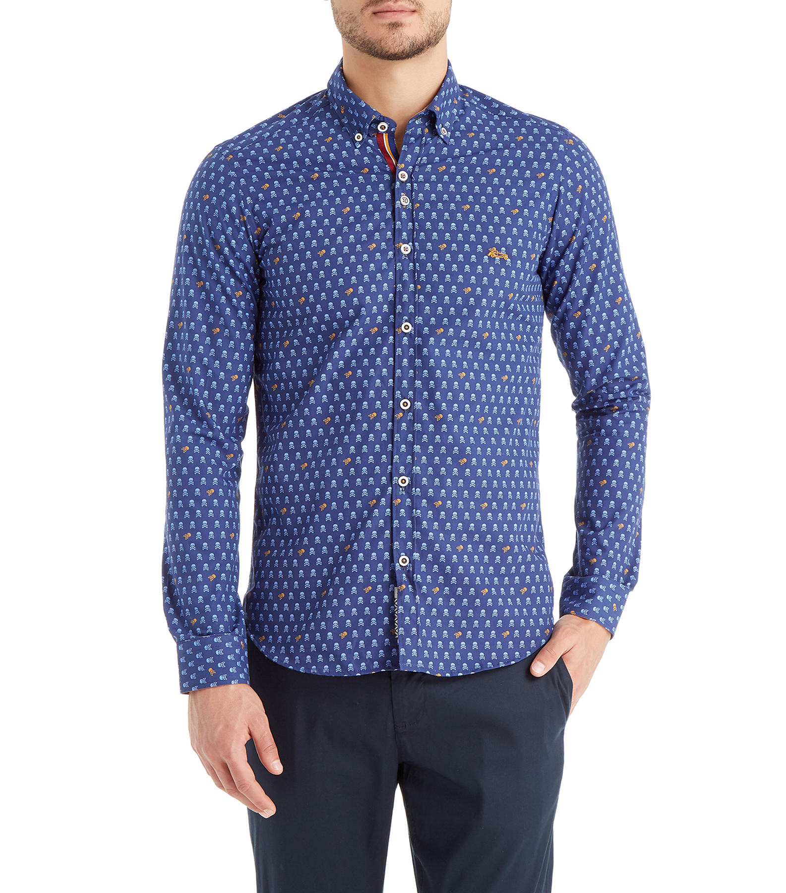 DARIO BELTRAN Camisa con manga Hombre - El Palacio de Hierro