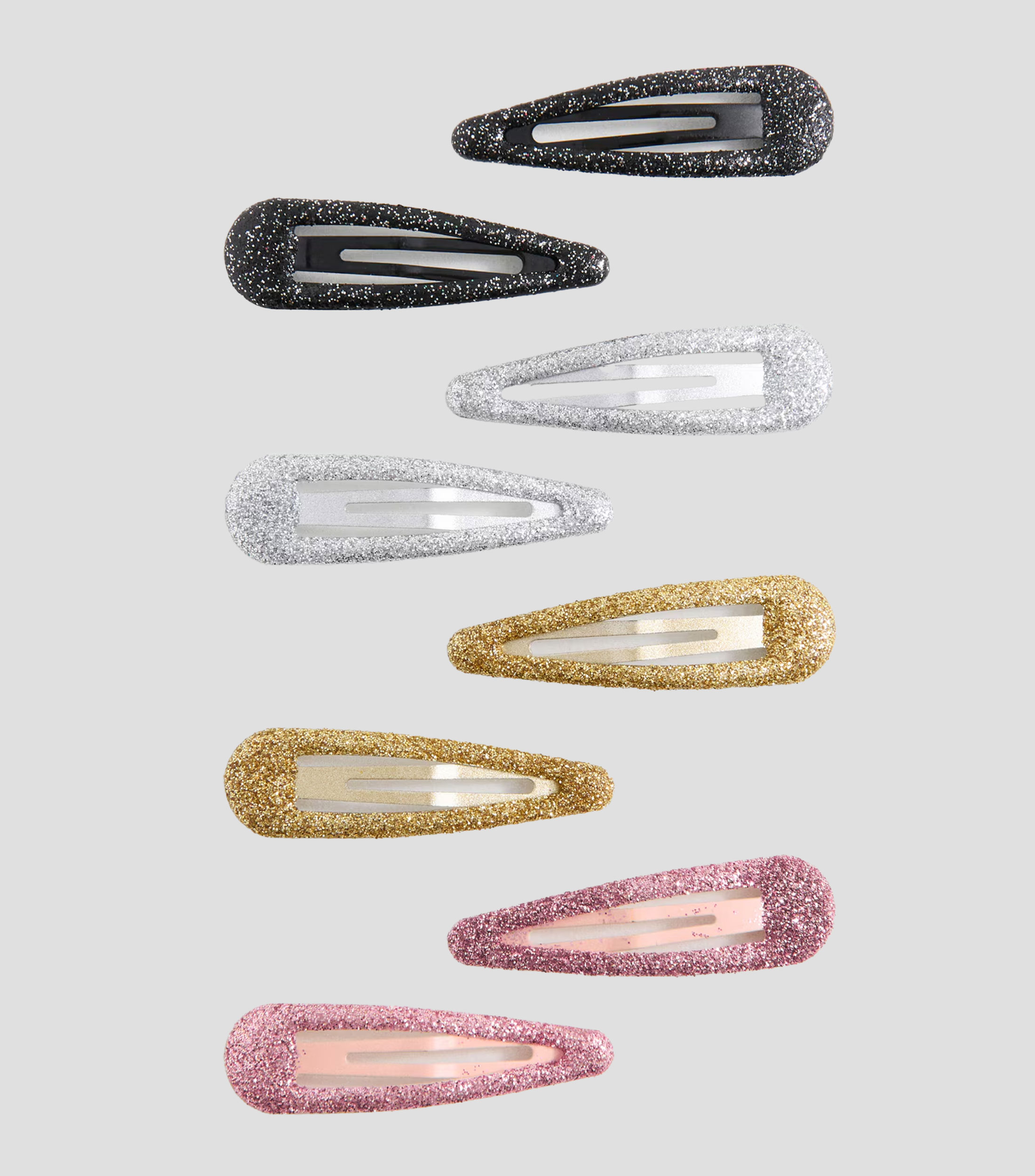 Set 8 pasadores para cabello Niña