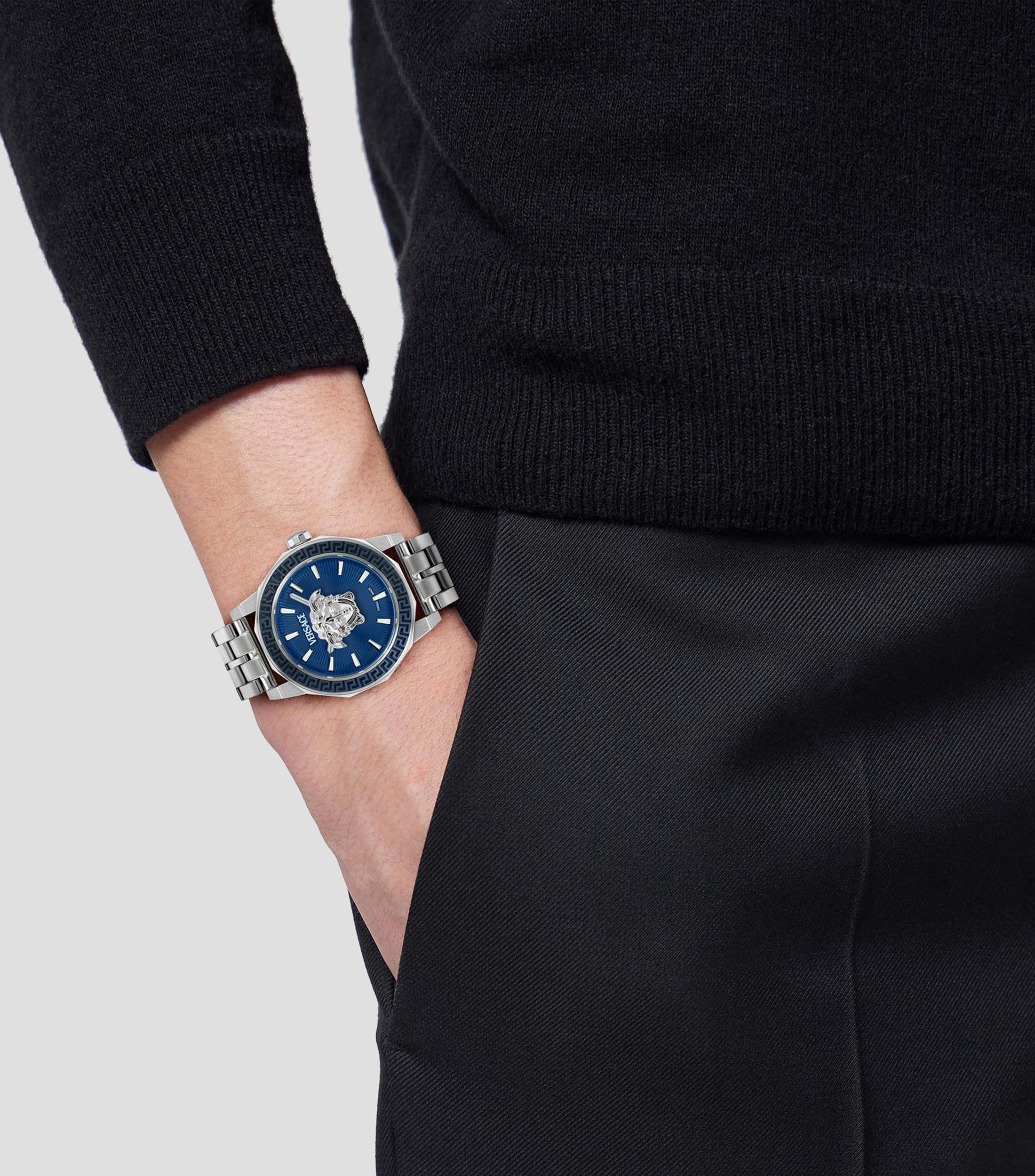 Reloj para Hombre Meduda Deco Gent de Vestir, Plateado