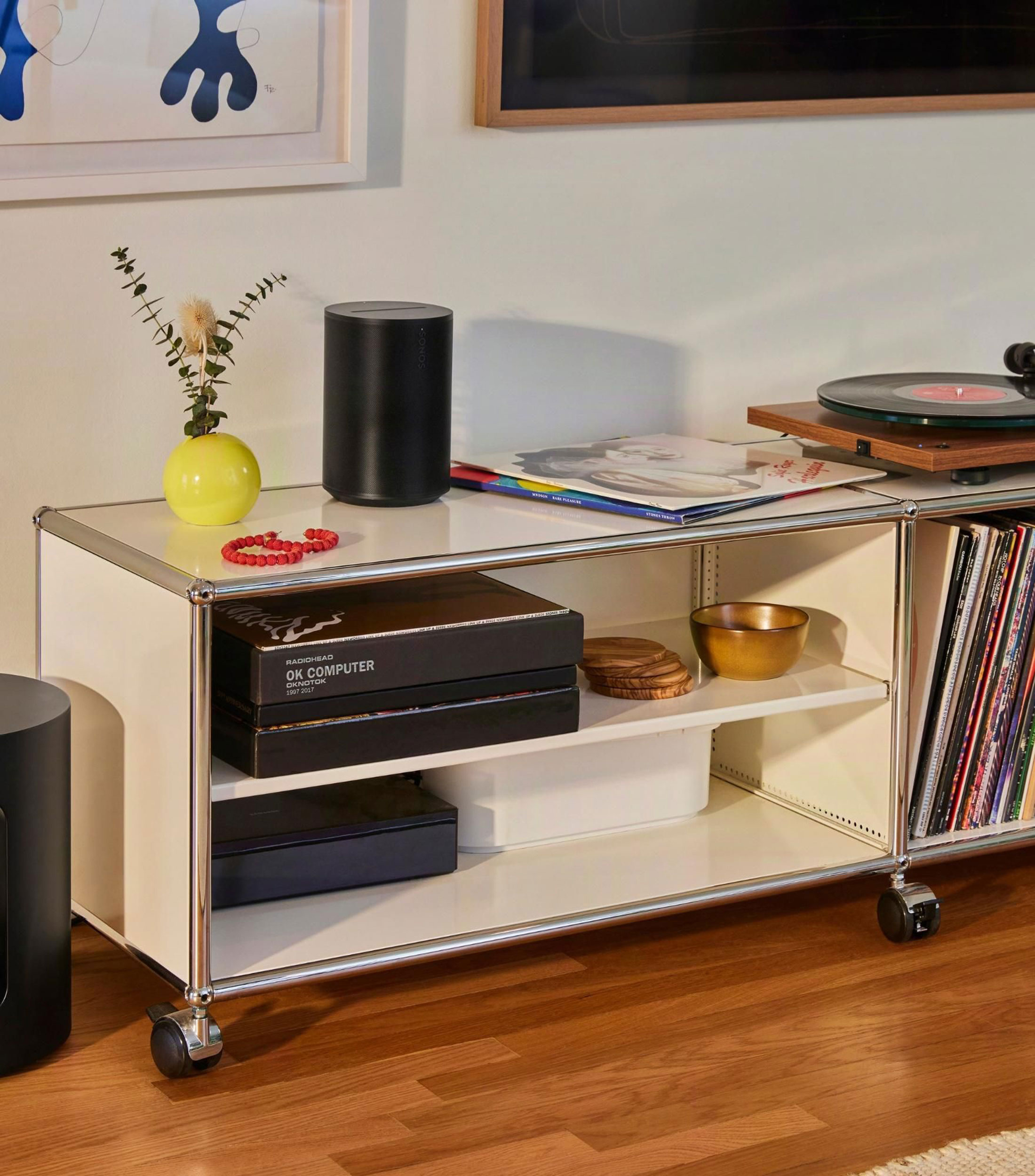 Sonos Era 100 SL Bocina Inalámbrica con intenso Sonido Estéreo y Graves Profundos, Negra