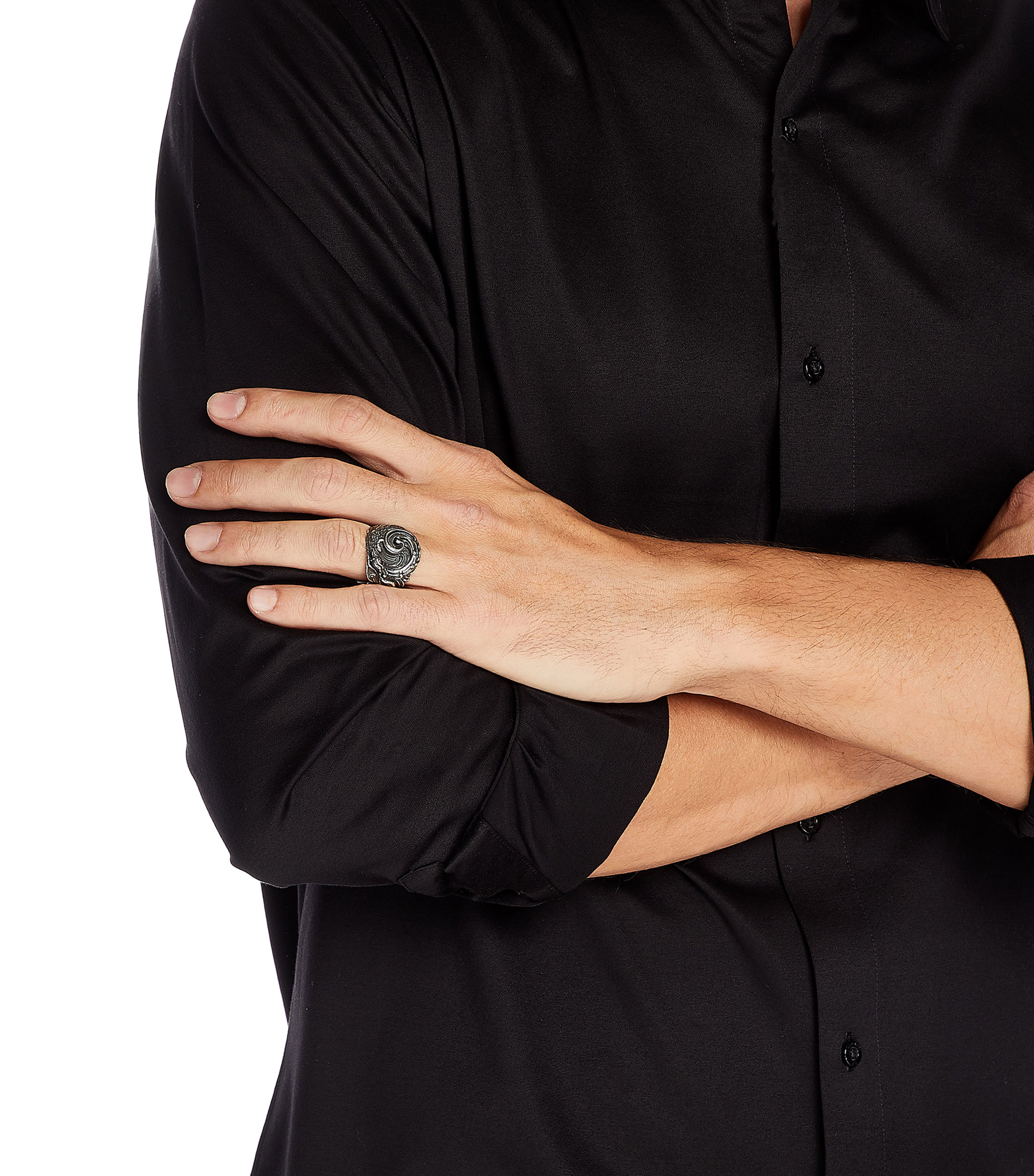 Anillo Fenix Bird en plata Hombre
