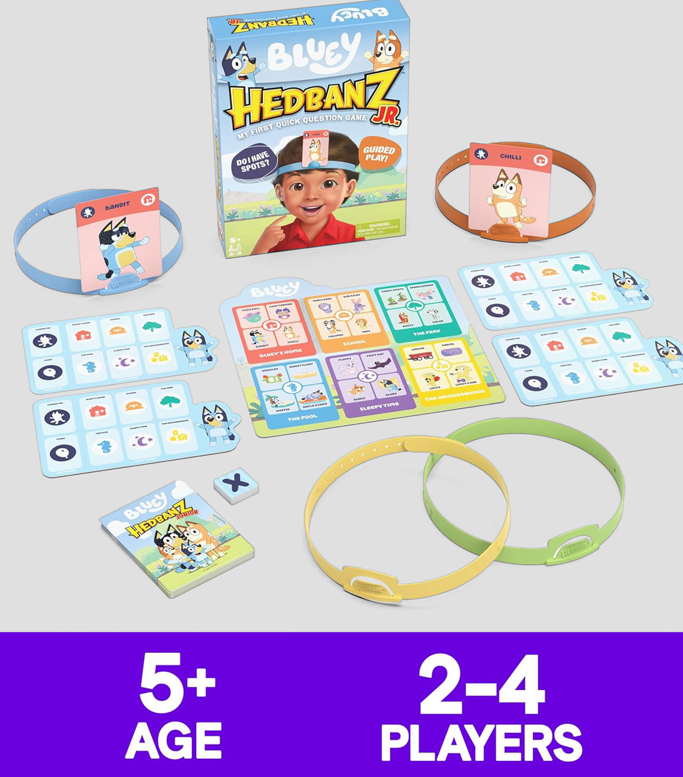 Hedbanz Jr. - Bluey