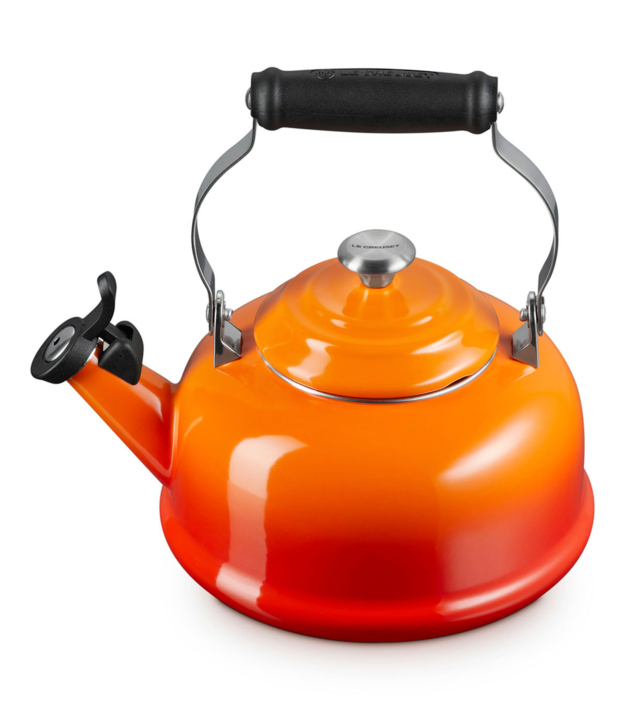 Tetera Whistling Naranja