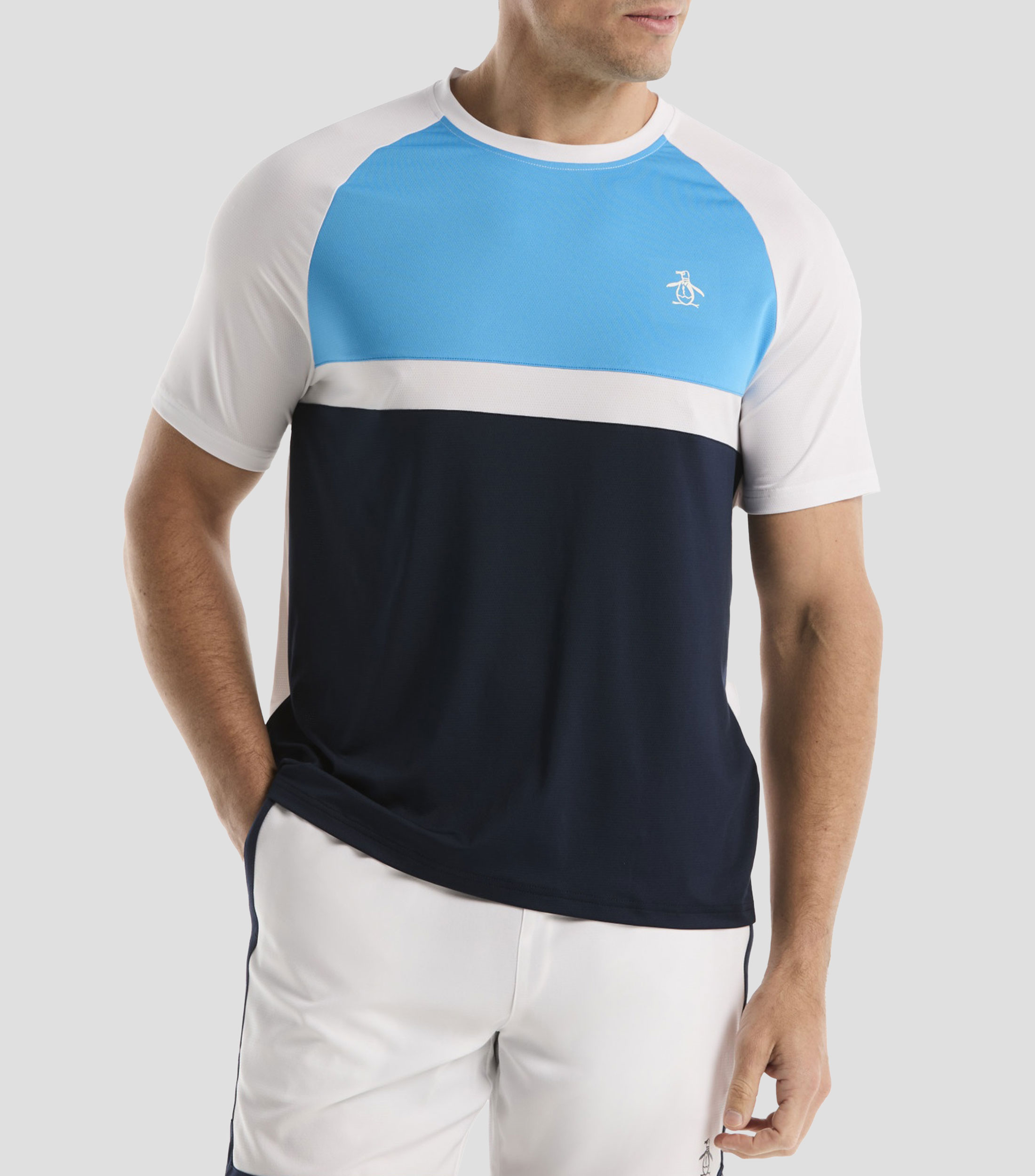 Playera para Pádel cuello redondo manga corta fantasía Hombre
