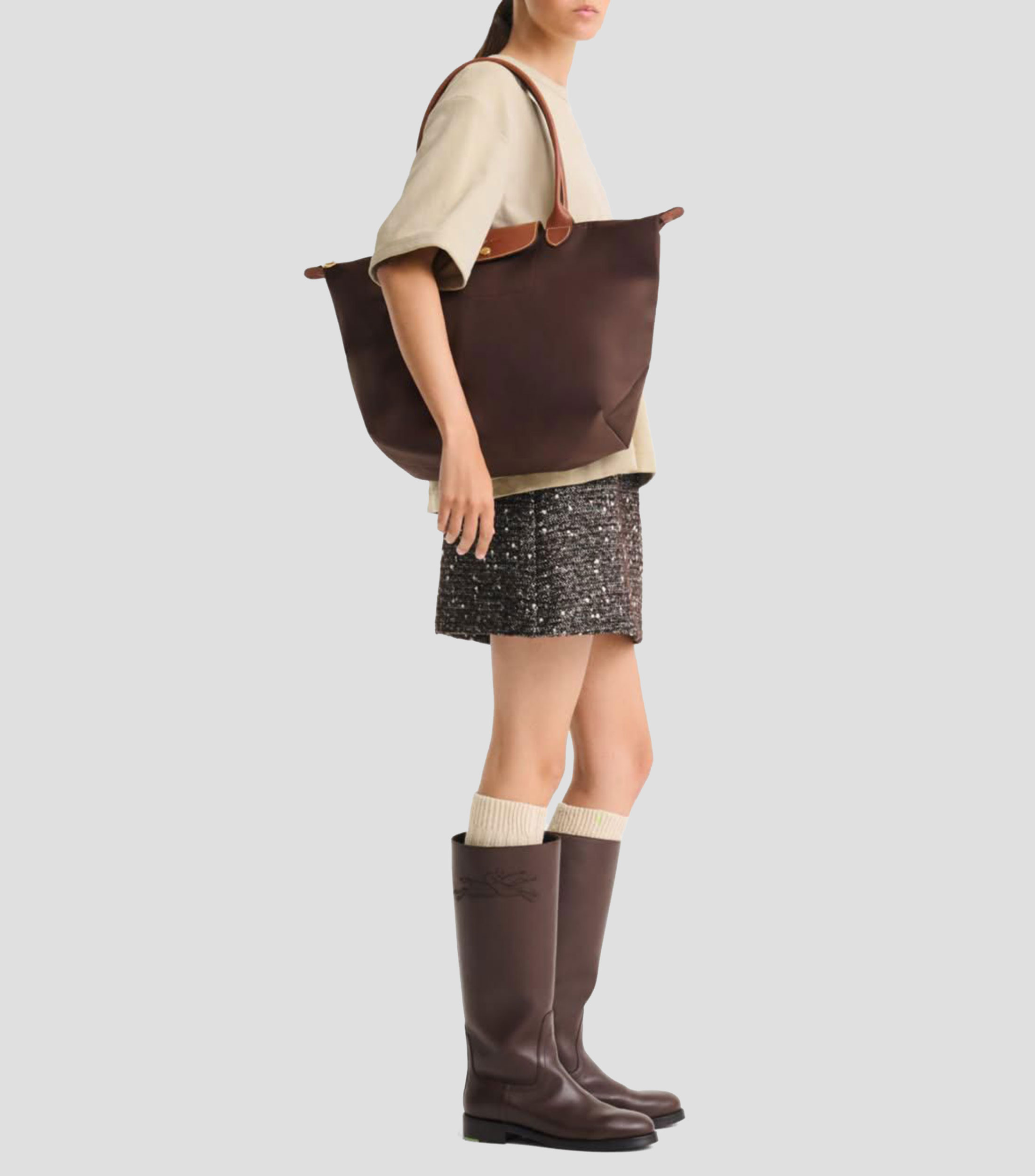 Bolsa tote Le Pliage lisa Mujer