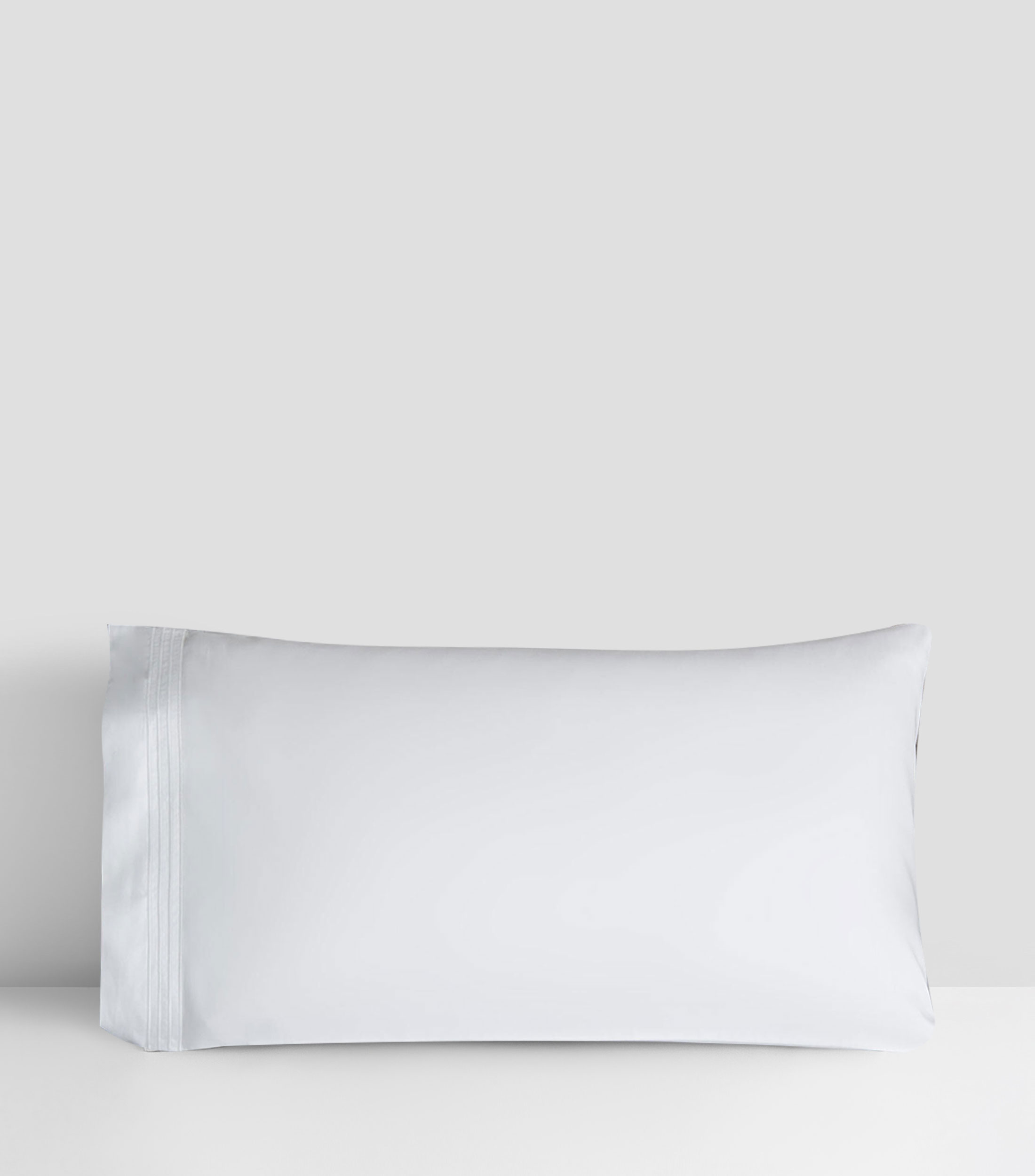 Juego de fundas para almohada king size en algodón Cruise blanco
