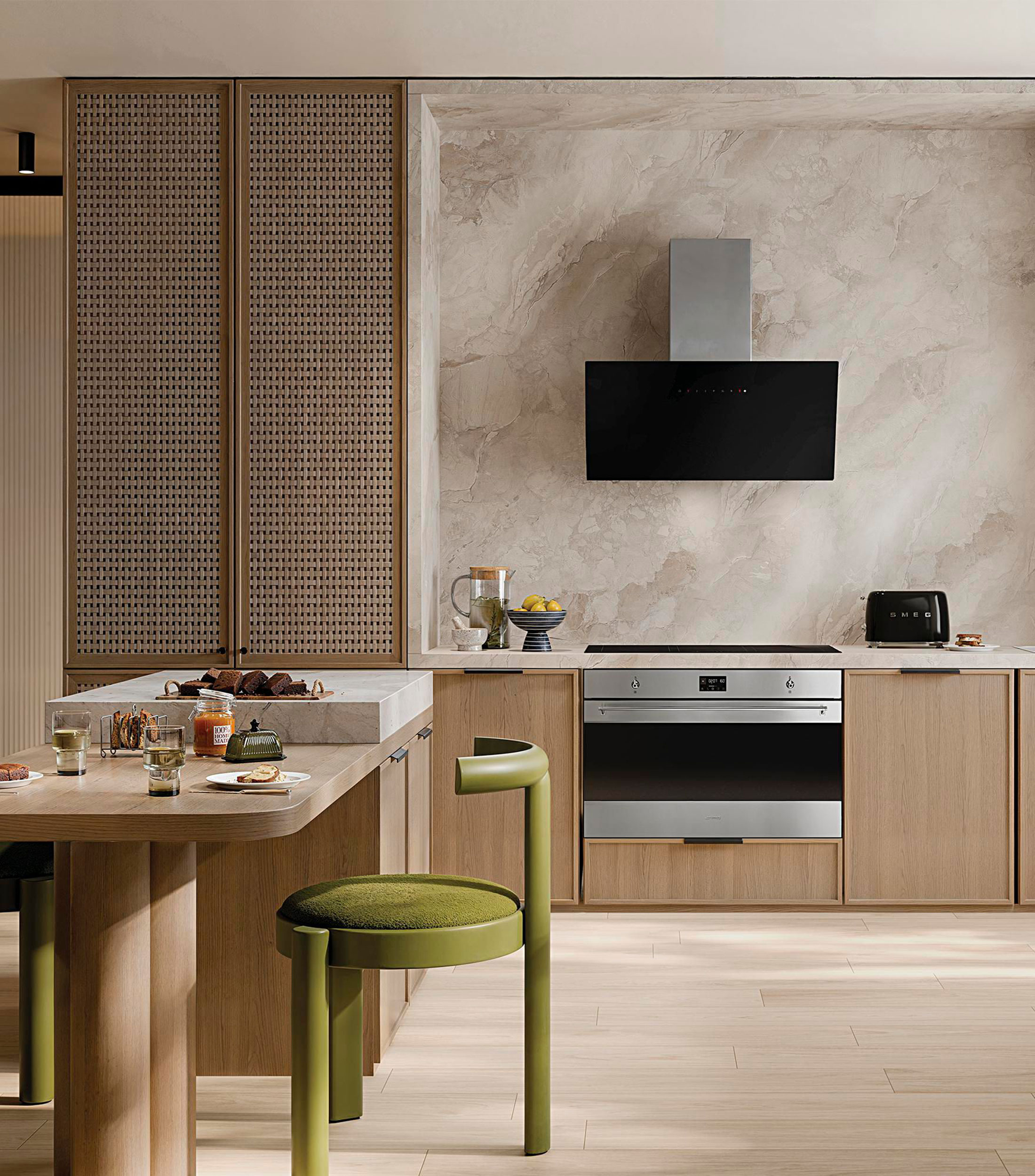 Horno Eléctrico 35" en acero inoxidable