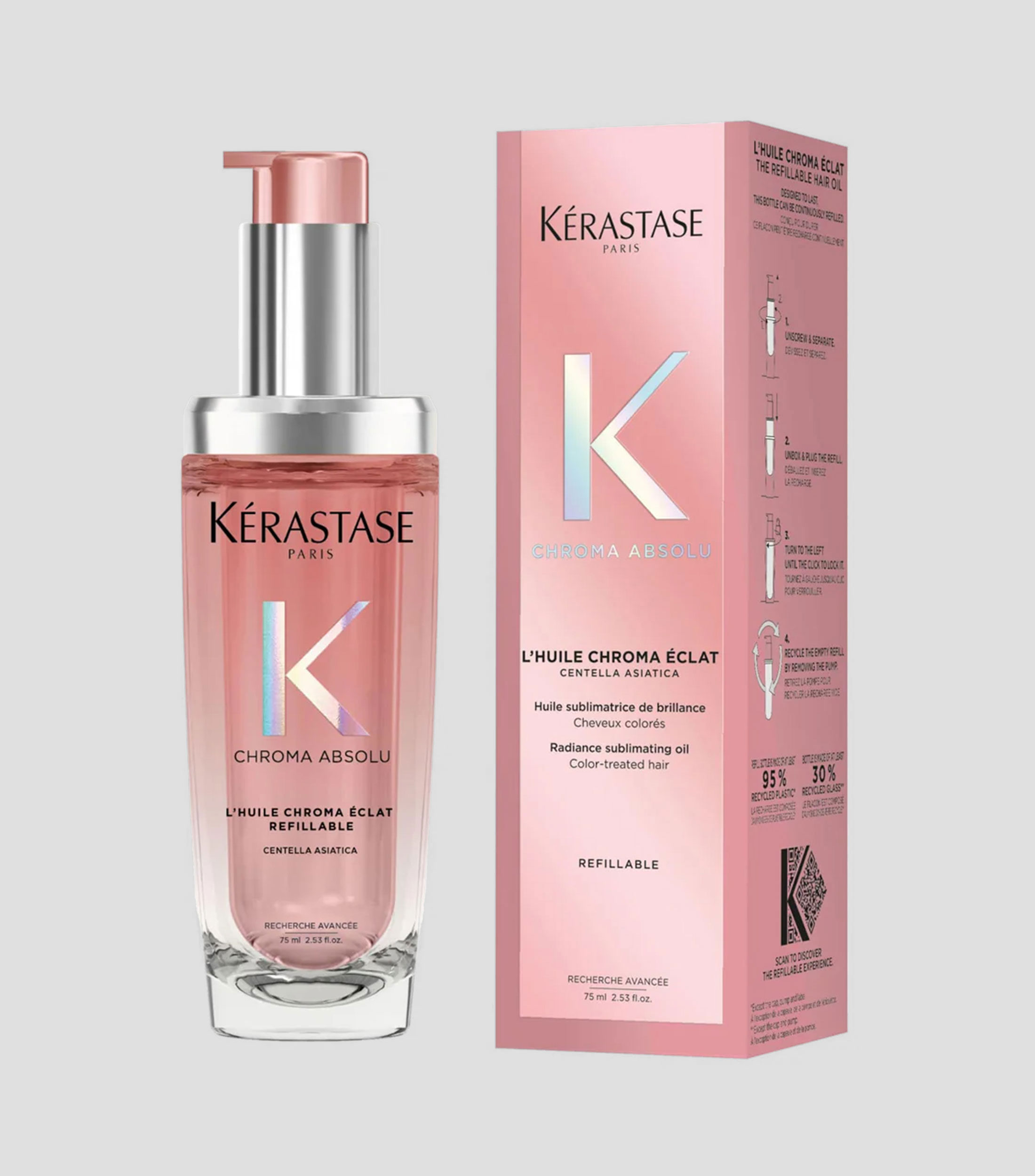 Aceite Capilar para Cabello Tenido, 75 ml