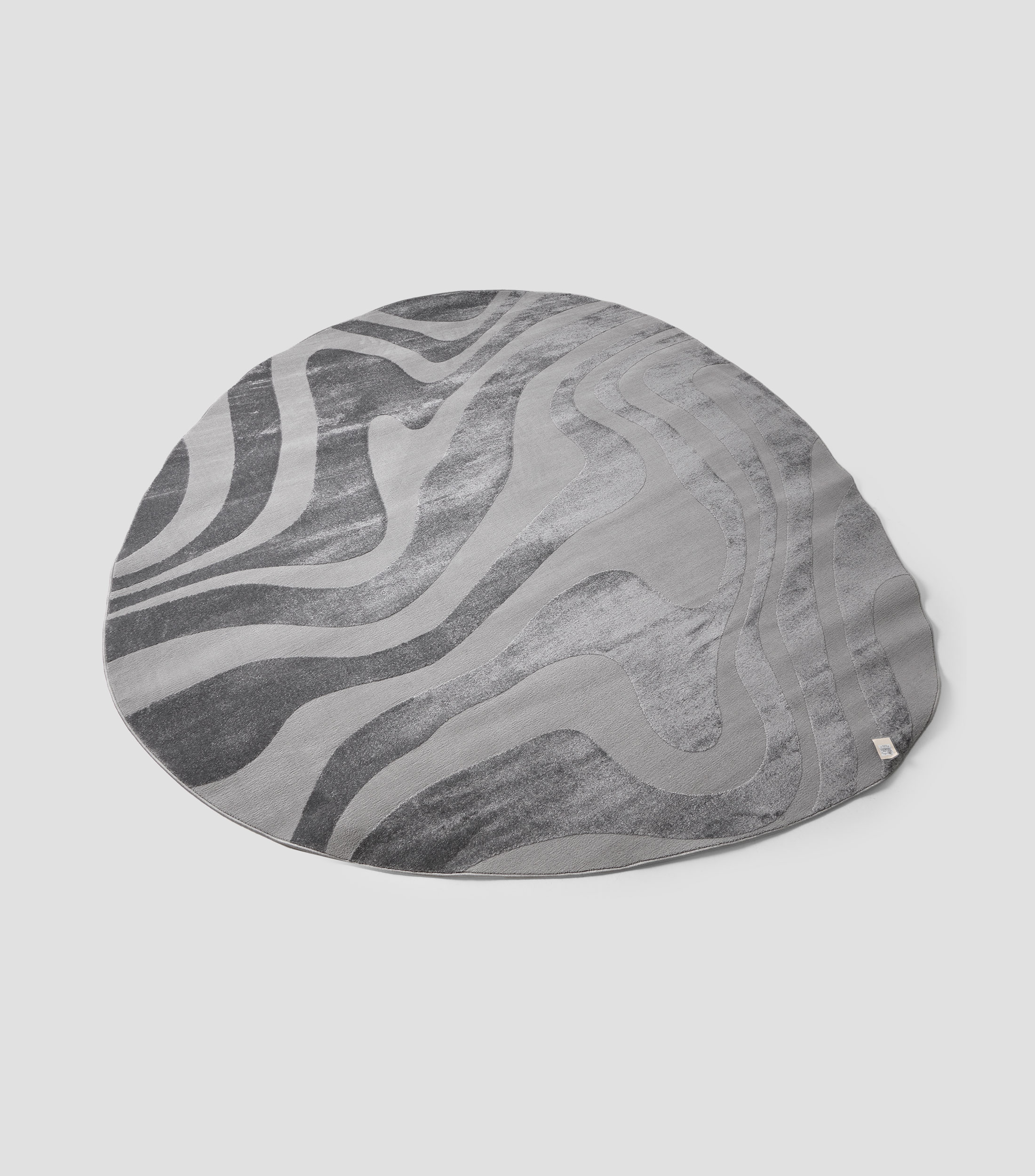 Tapete decorativo Shape Viera en poliéster 240 x 240 cm