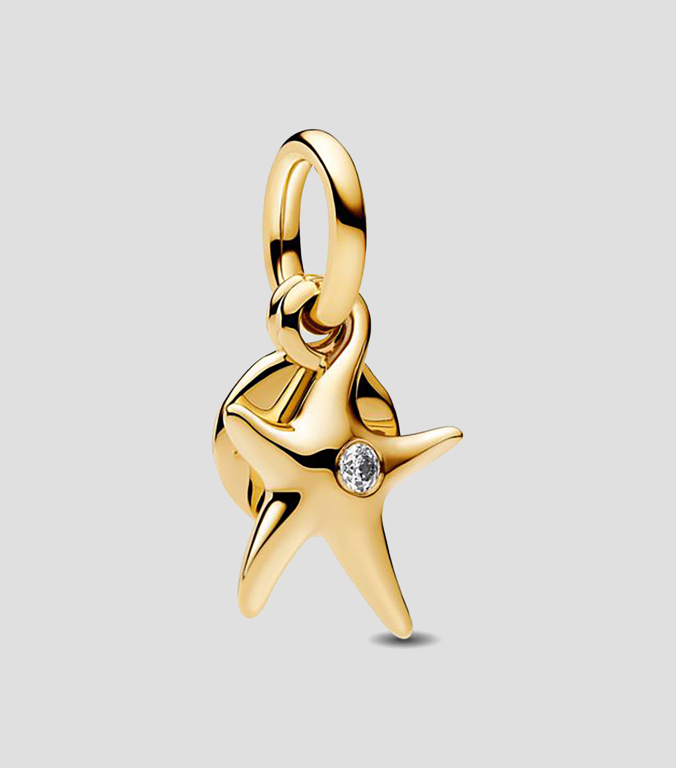Charm en plata Starfish Unisex