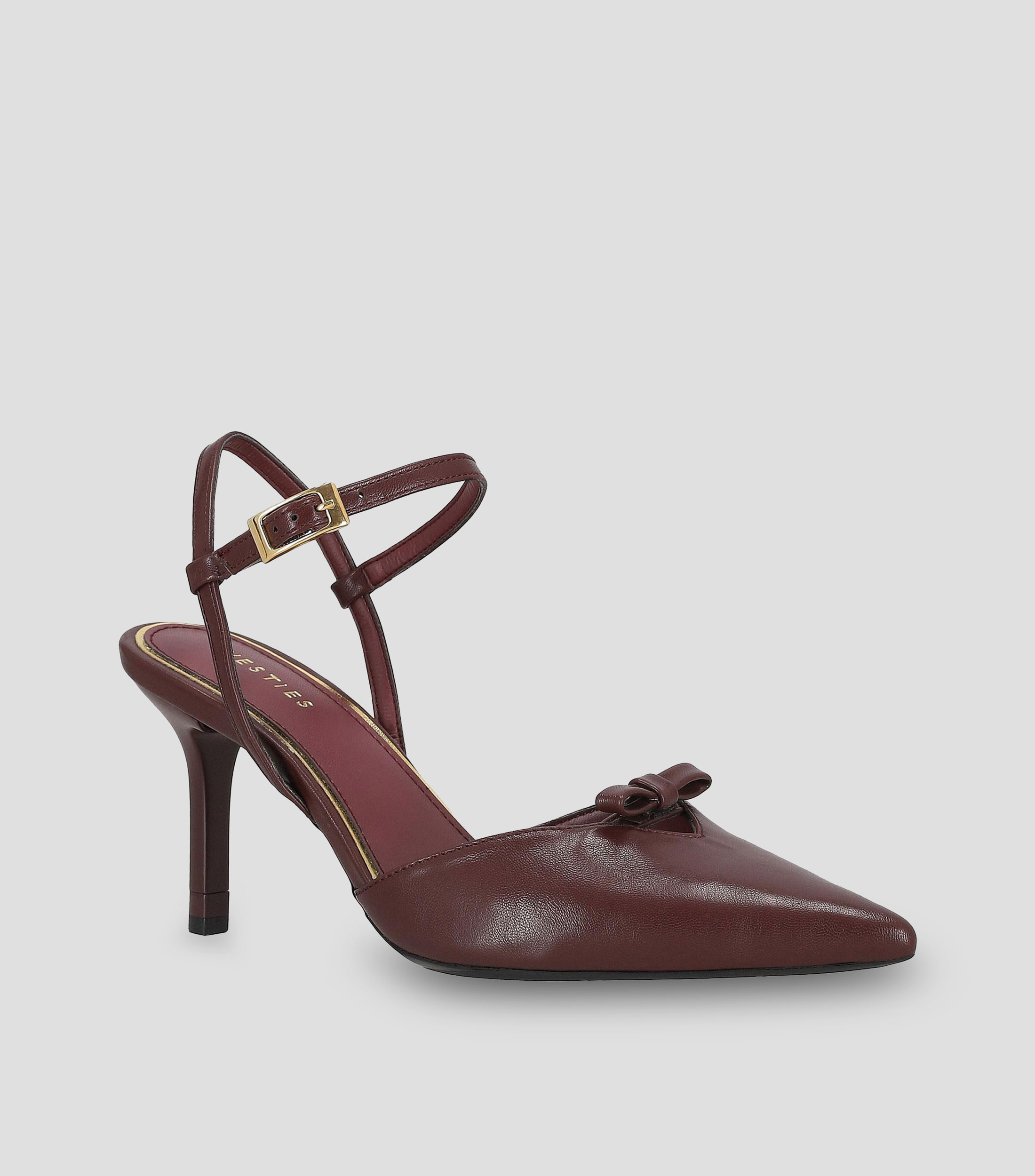 Zapatillas con tacón alto de aguja Mujer
