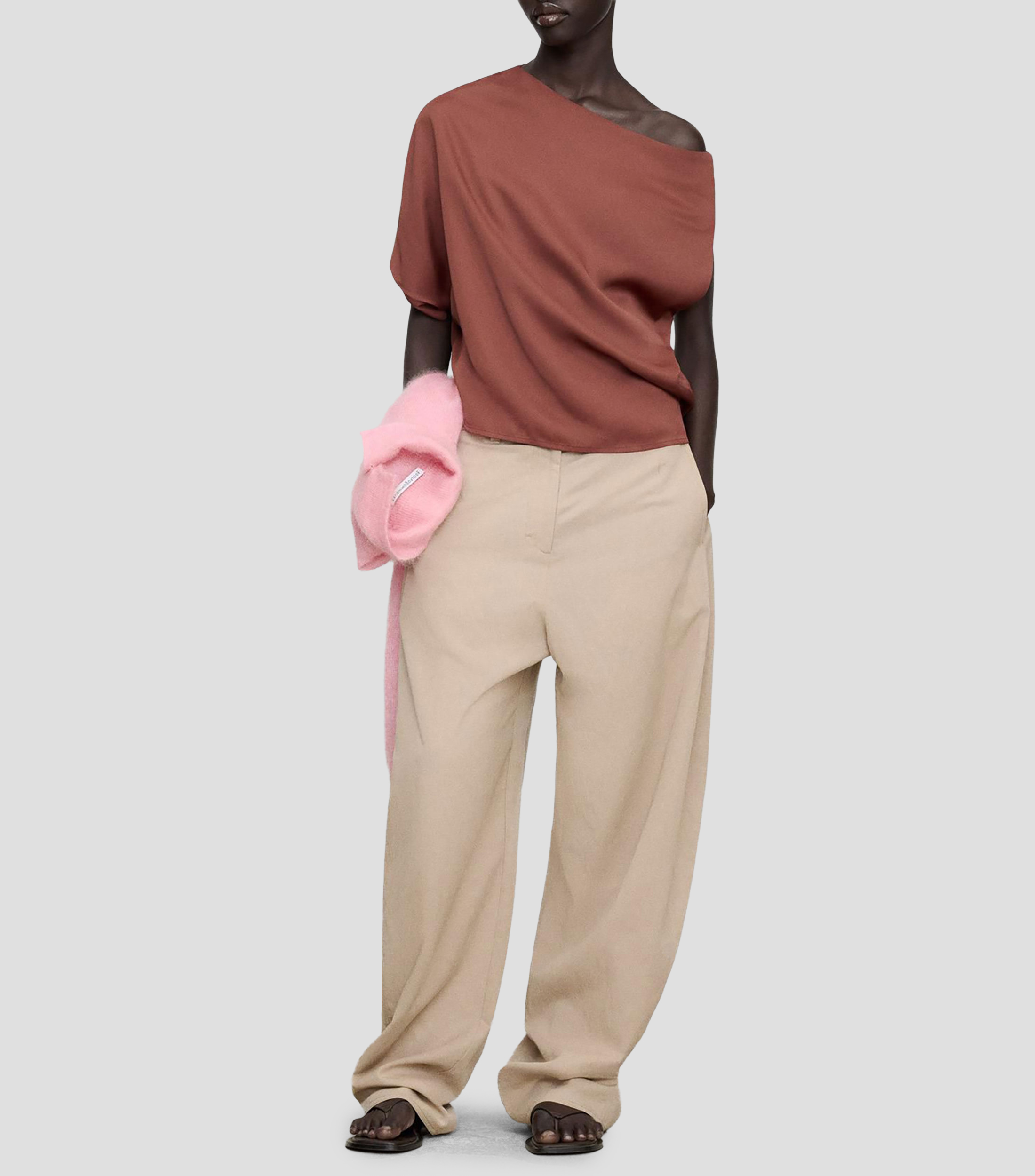 Top liso Mujer
