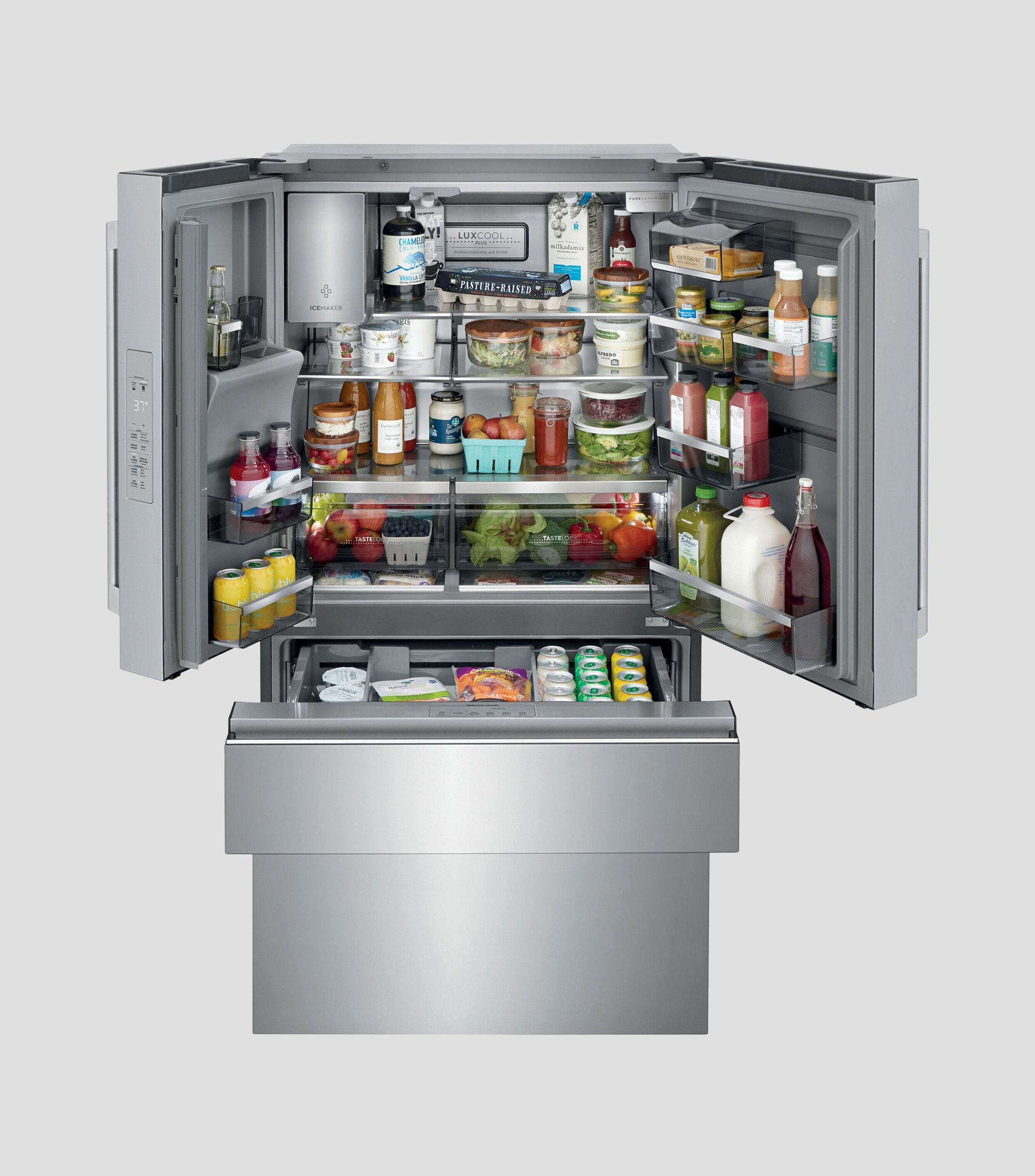 Refrigerador de 21 pies cúbicos con French Door