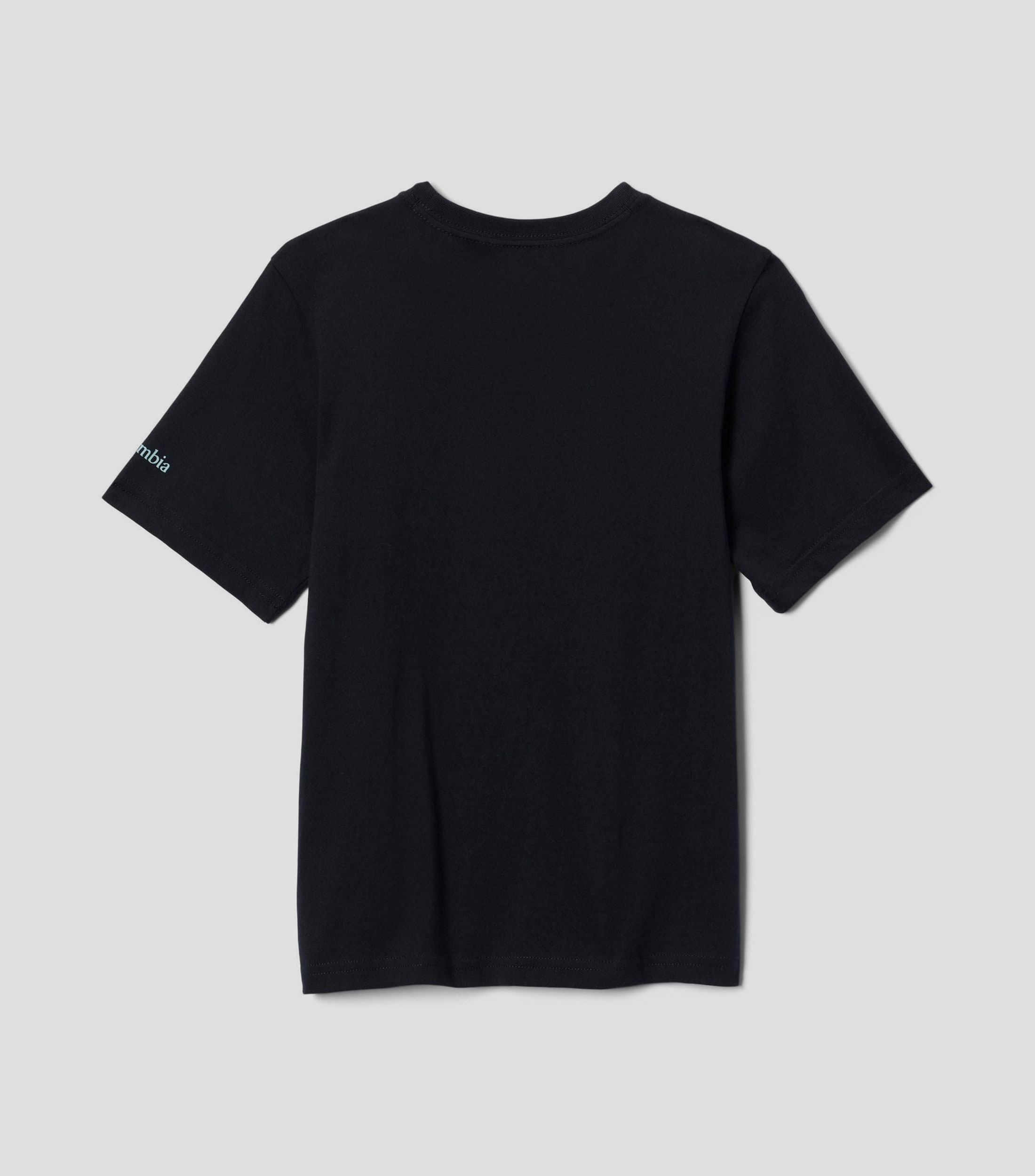 Playera de cuello redondo con manga corta estampada Niño