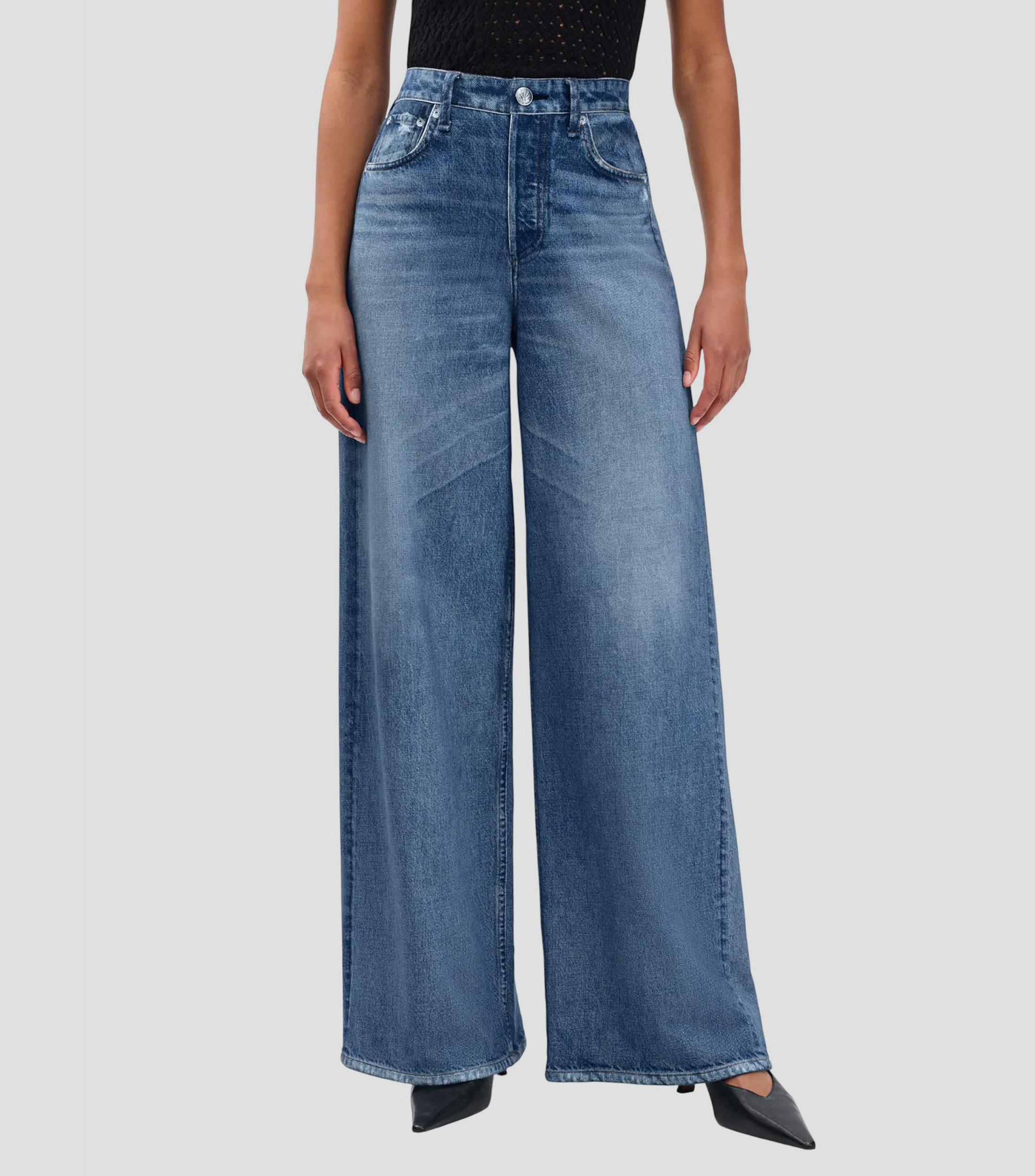 Jeans pata de elefante Mujer