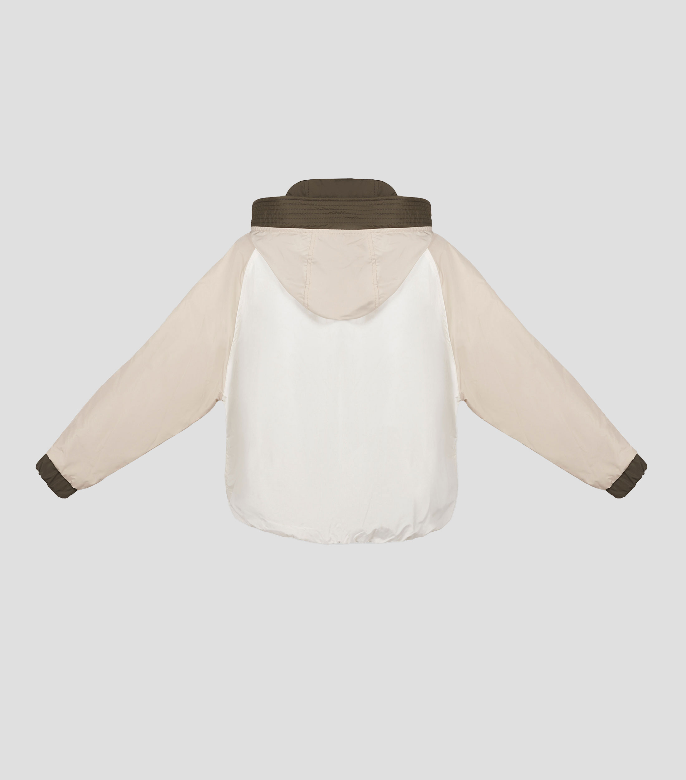 Chamarra bomber reversible con capucha Mujer