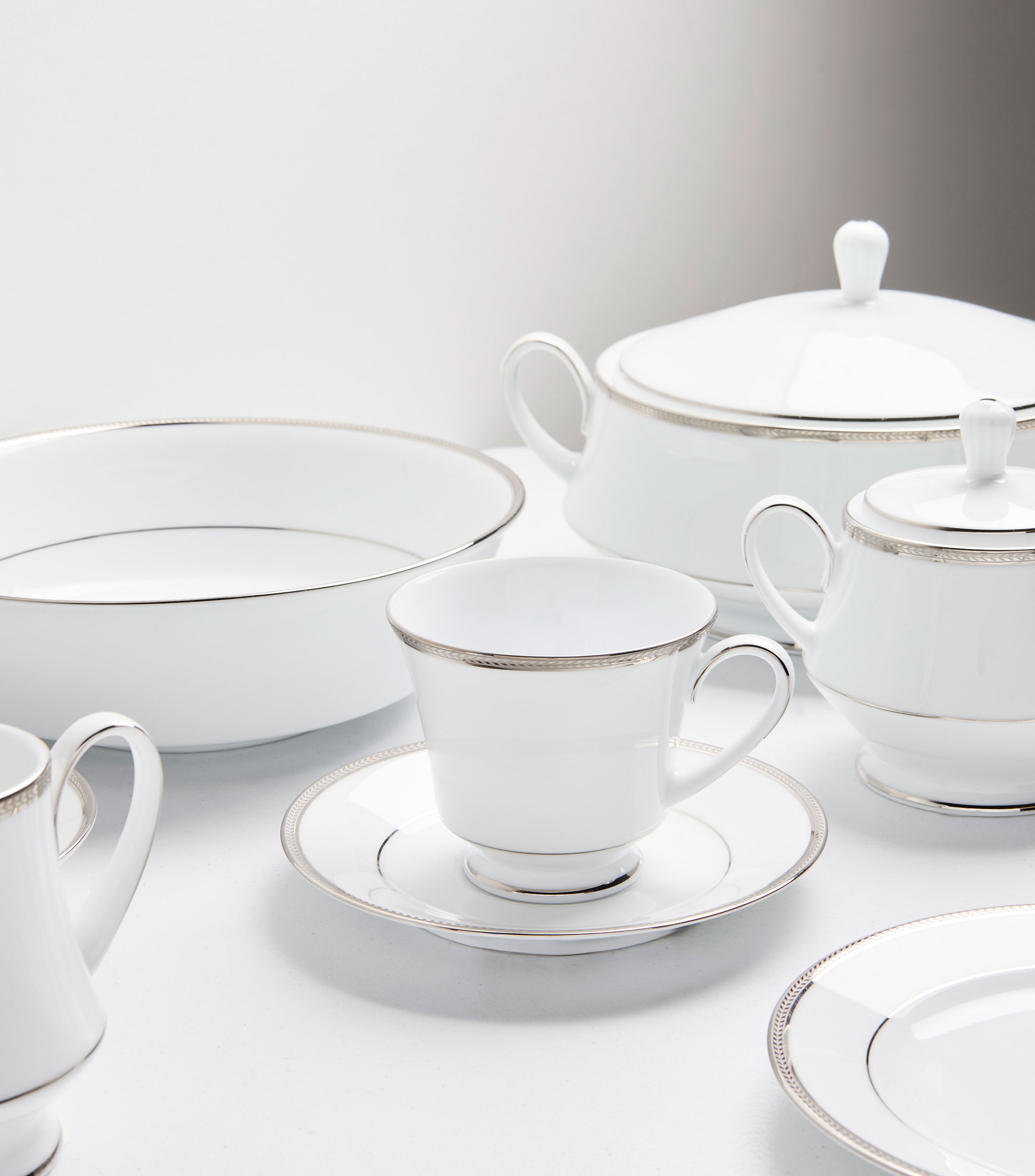 Taza para Café Toorak con líneas