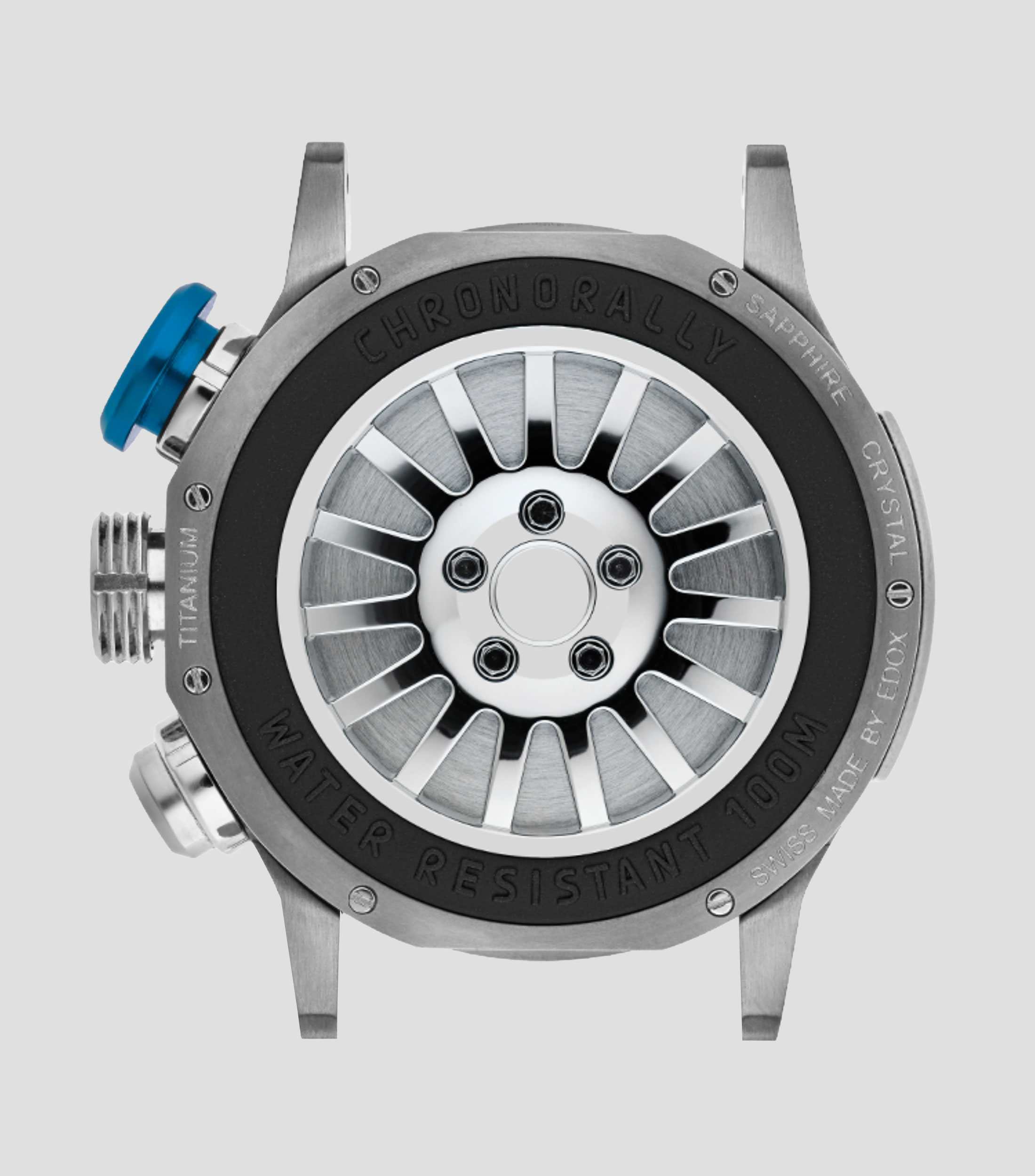 Reloj para hombre Chronorally Deportivo, Gris