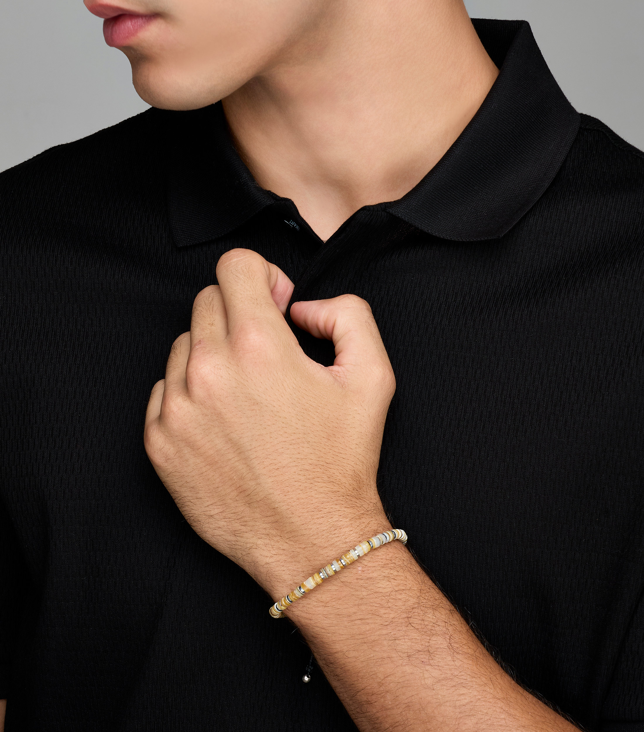 Pulsera con símbolos pintados Hombre