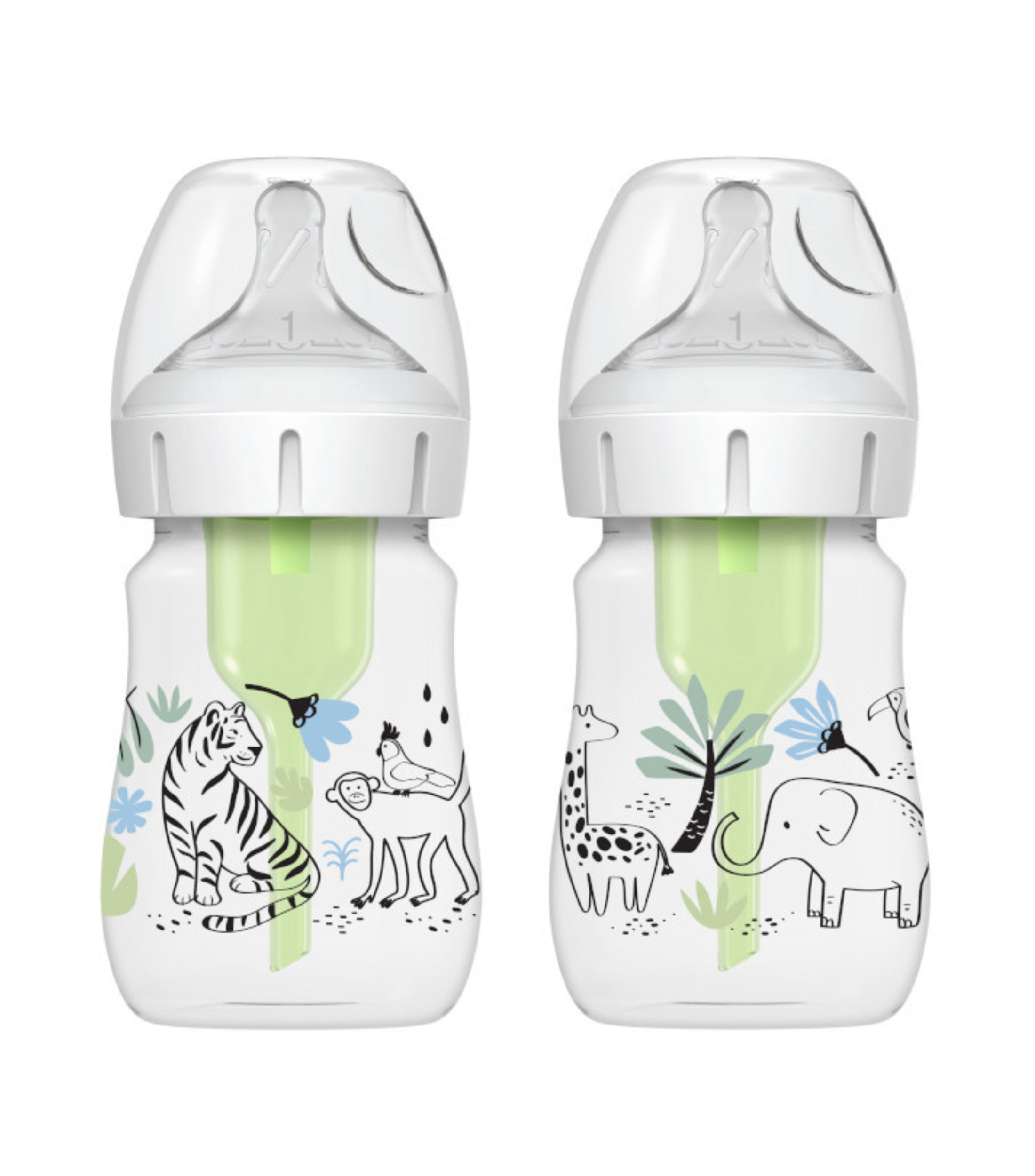 Set 2 Biberones Selva, 150 ml