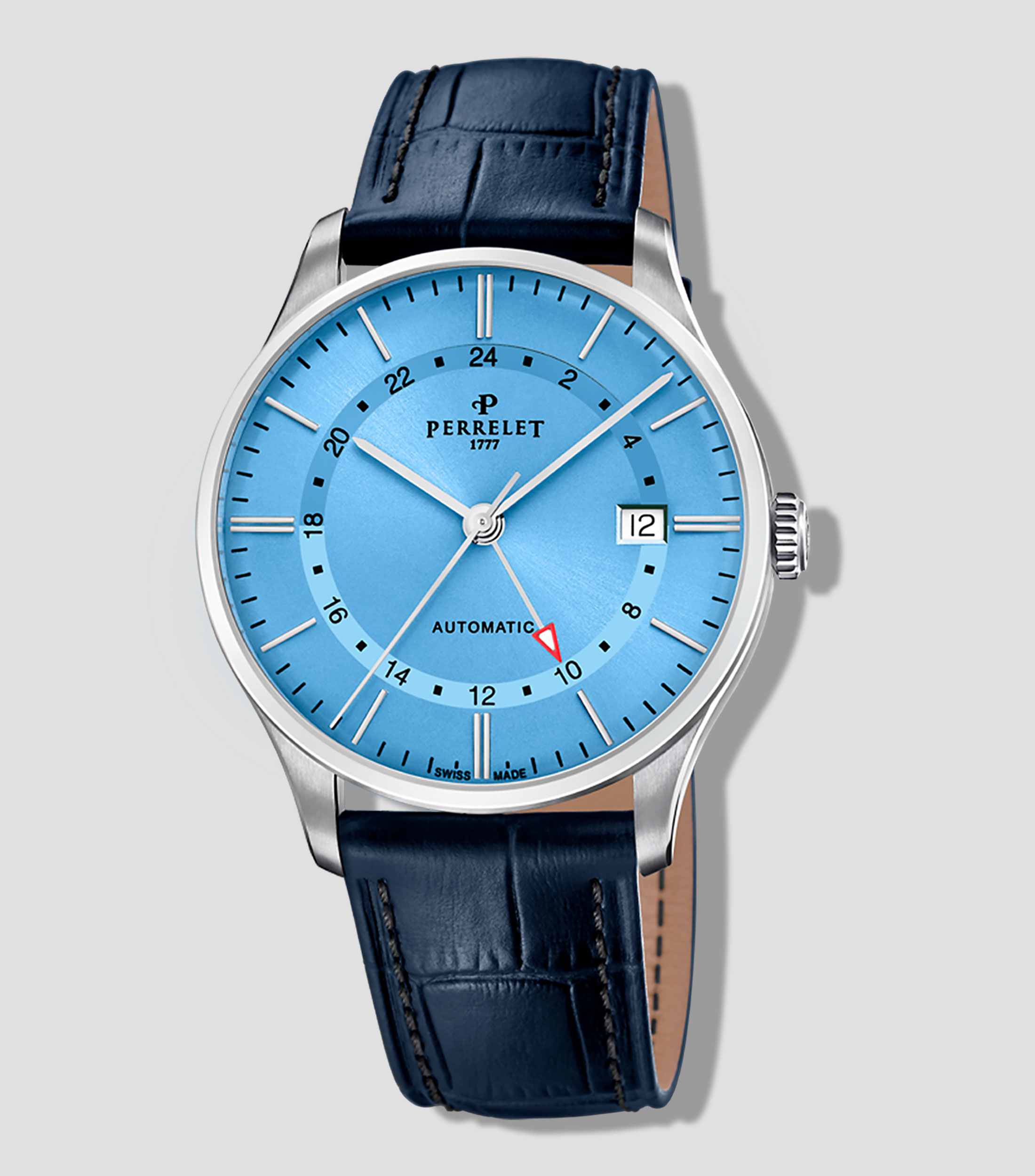Reloj para Hombre Week-End casual plateado, azul
