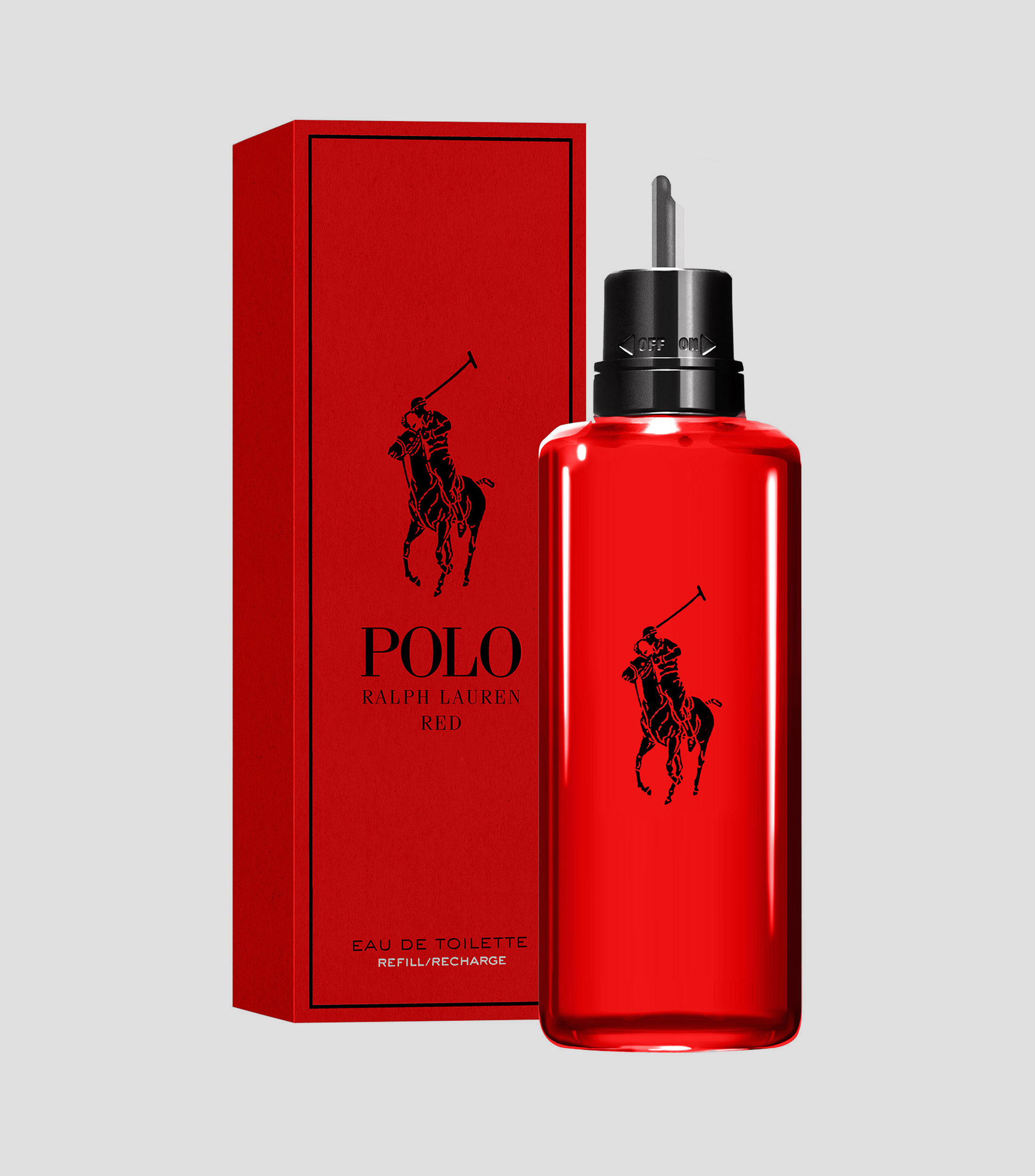 Perfume Ralph Lauren Polo Red Eau De Toilette Refill 150 ml, Hombre