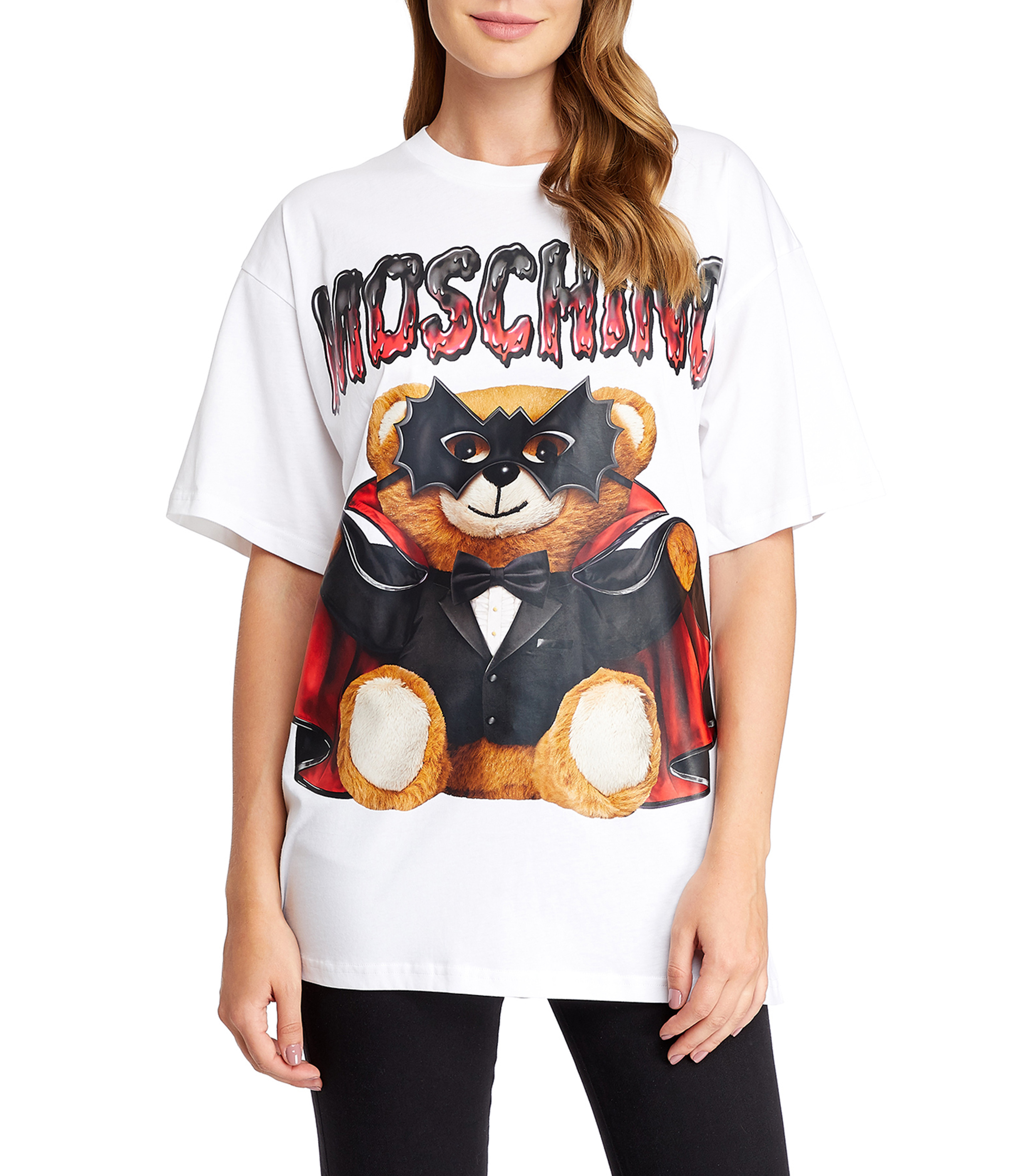 Moschino Playera con oso manga corta Mujer El Palacio de Hierro