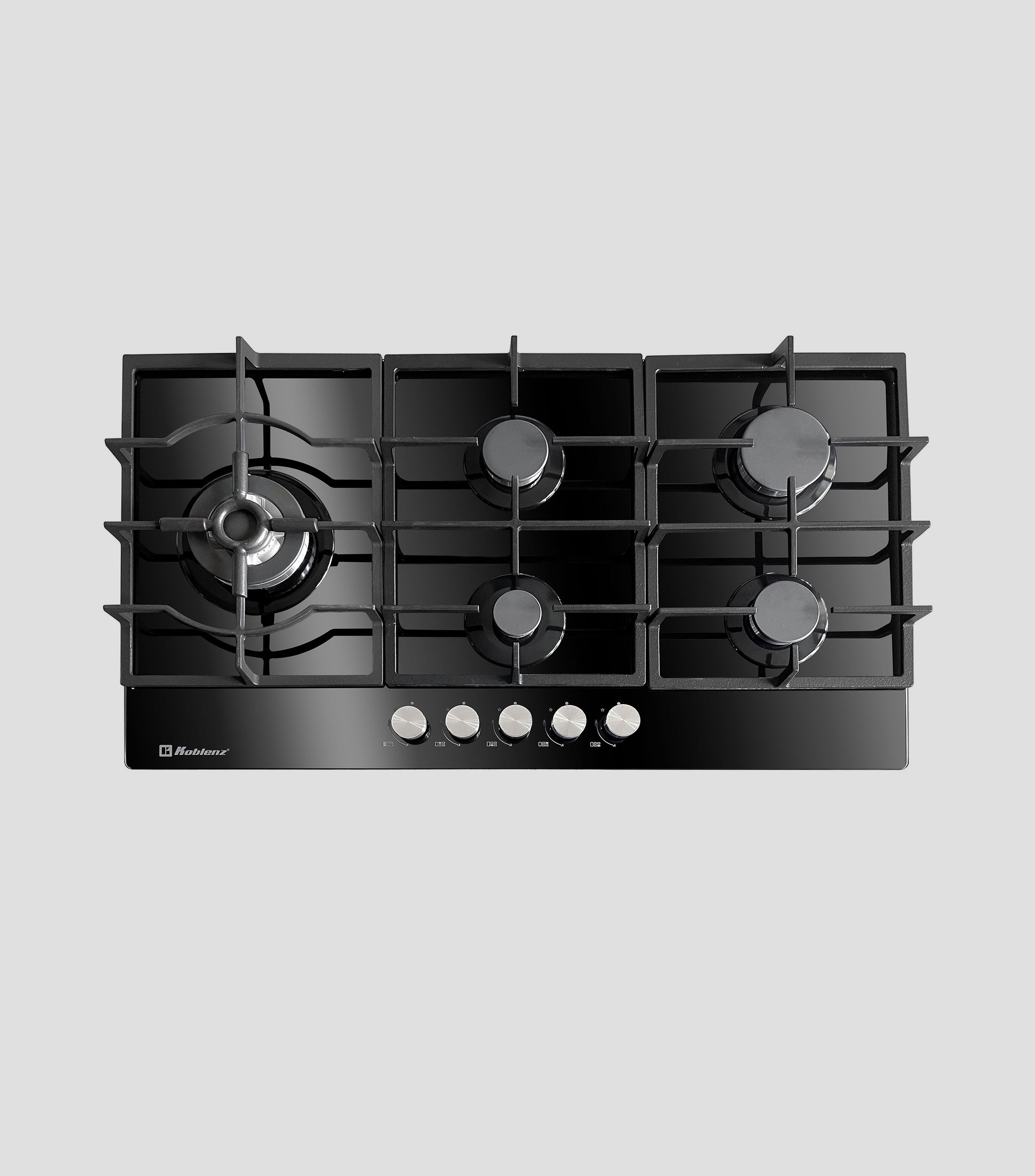 Parrilla empotrable a gas LP/natural PCK-90, 5 quemadores