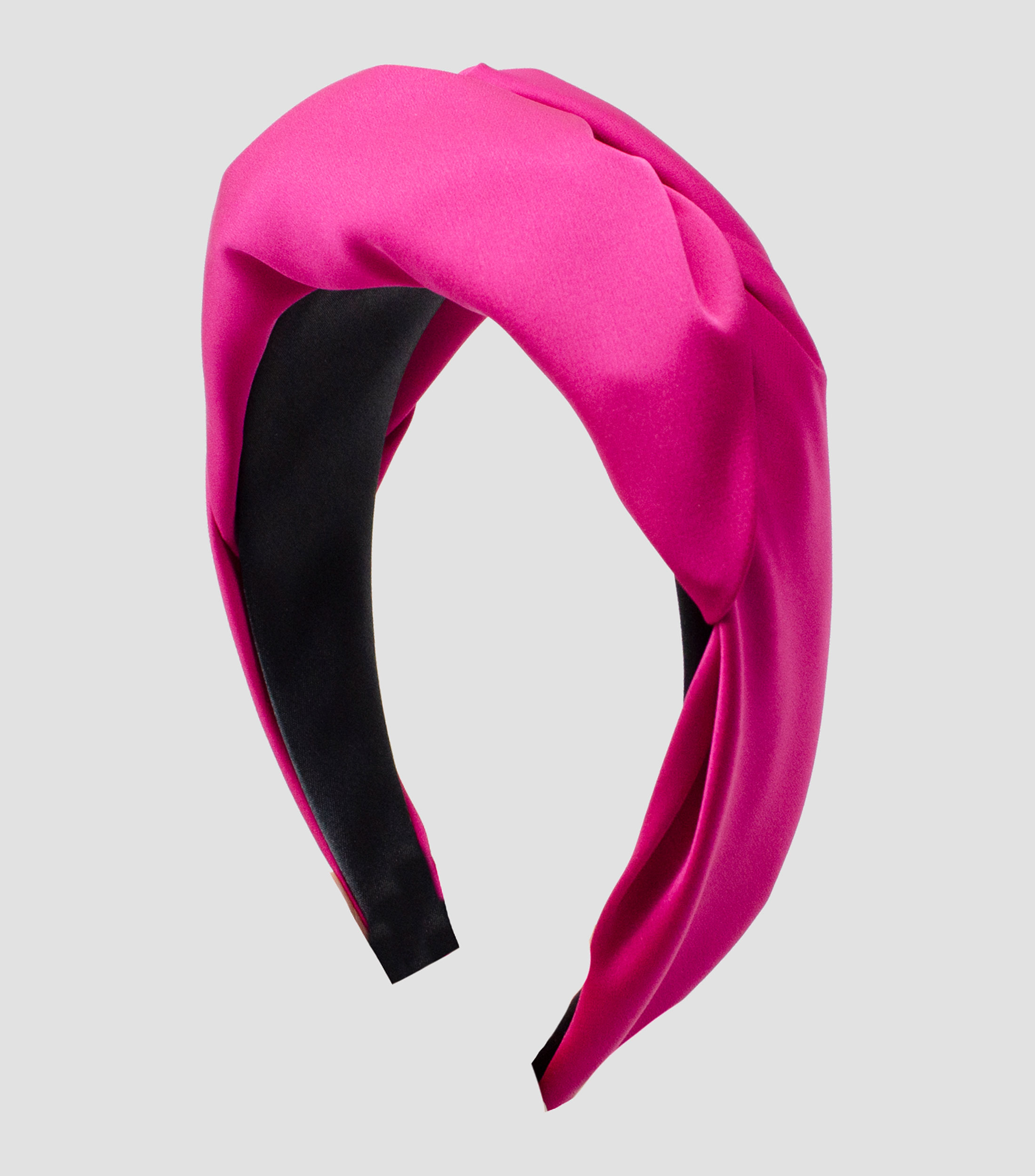Diadema acolchonada fucsia Mujer