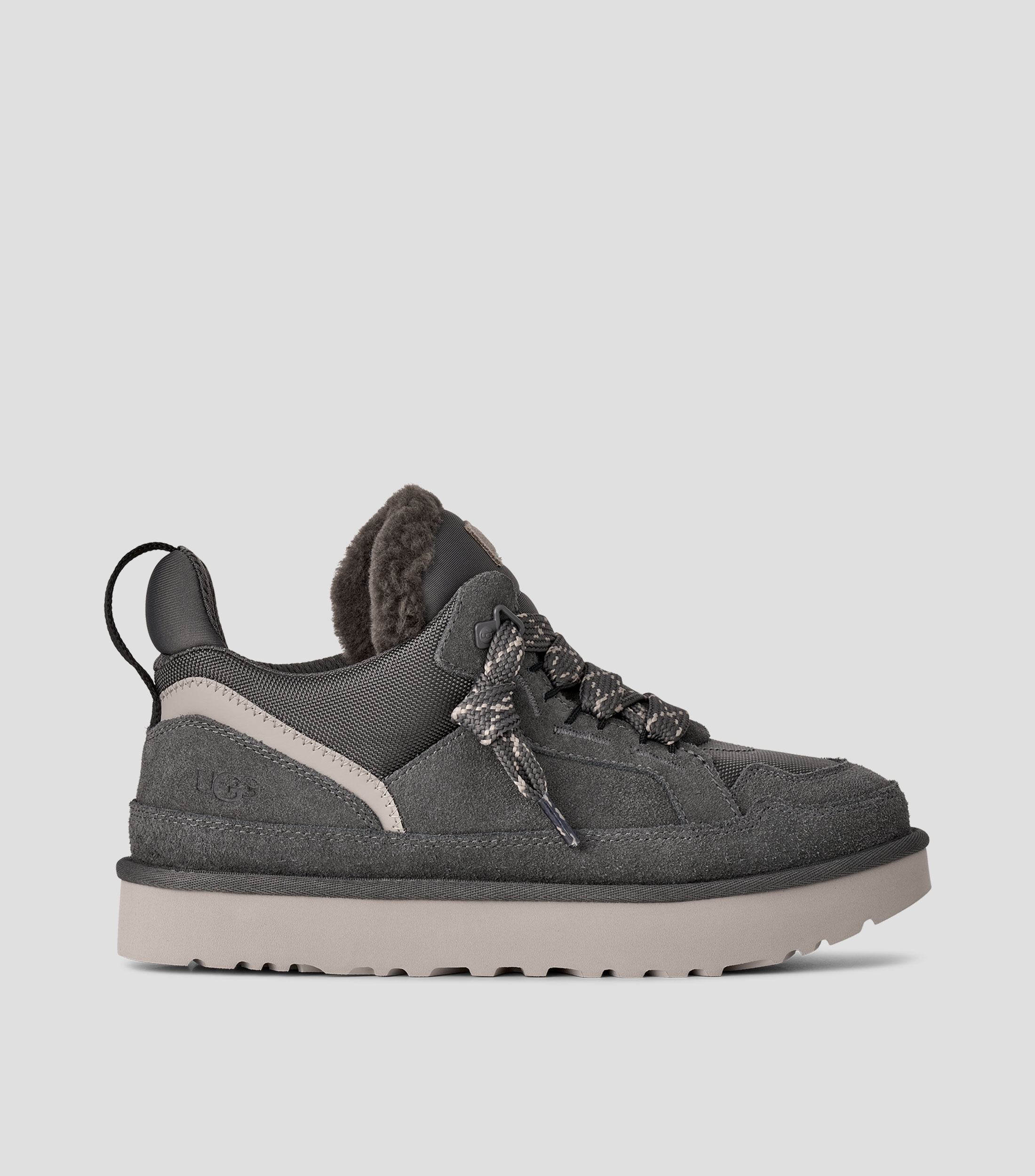 Tenis casuales tipo botín en piel Lowmel Hombre