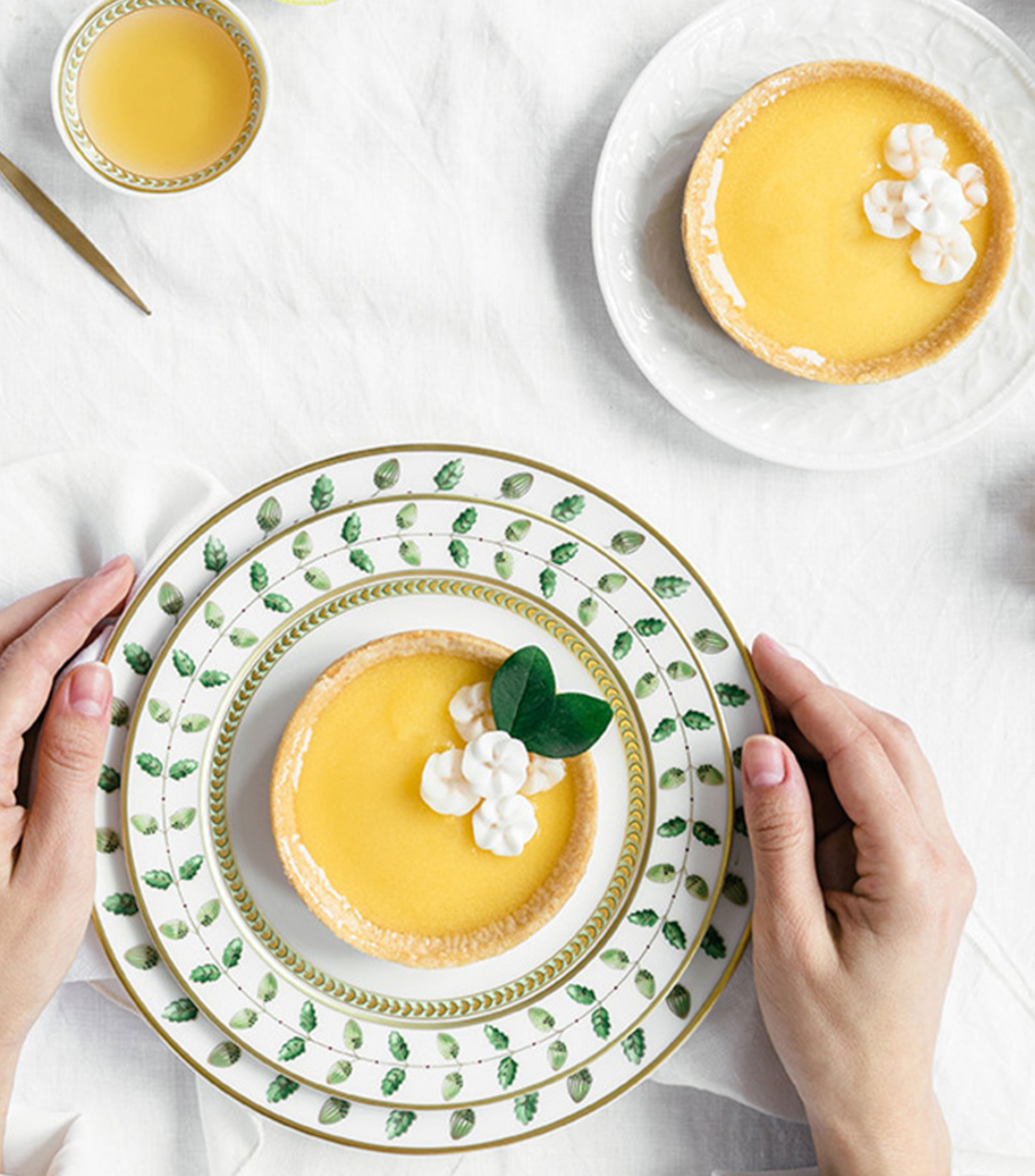 Plato hondo para sopa Constance en porcelana