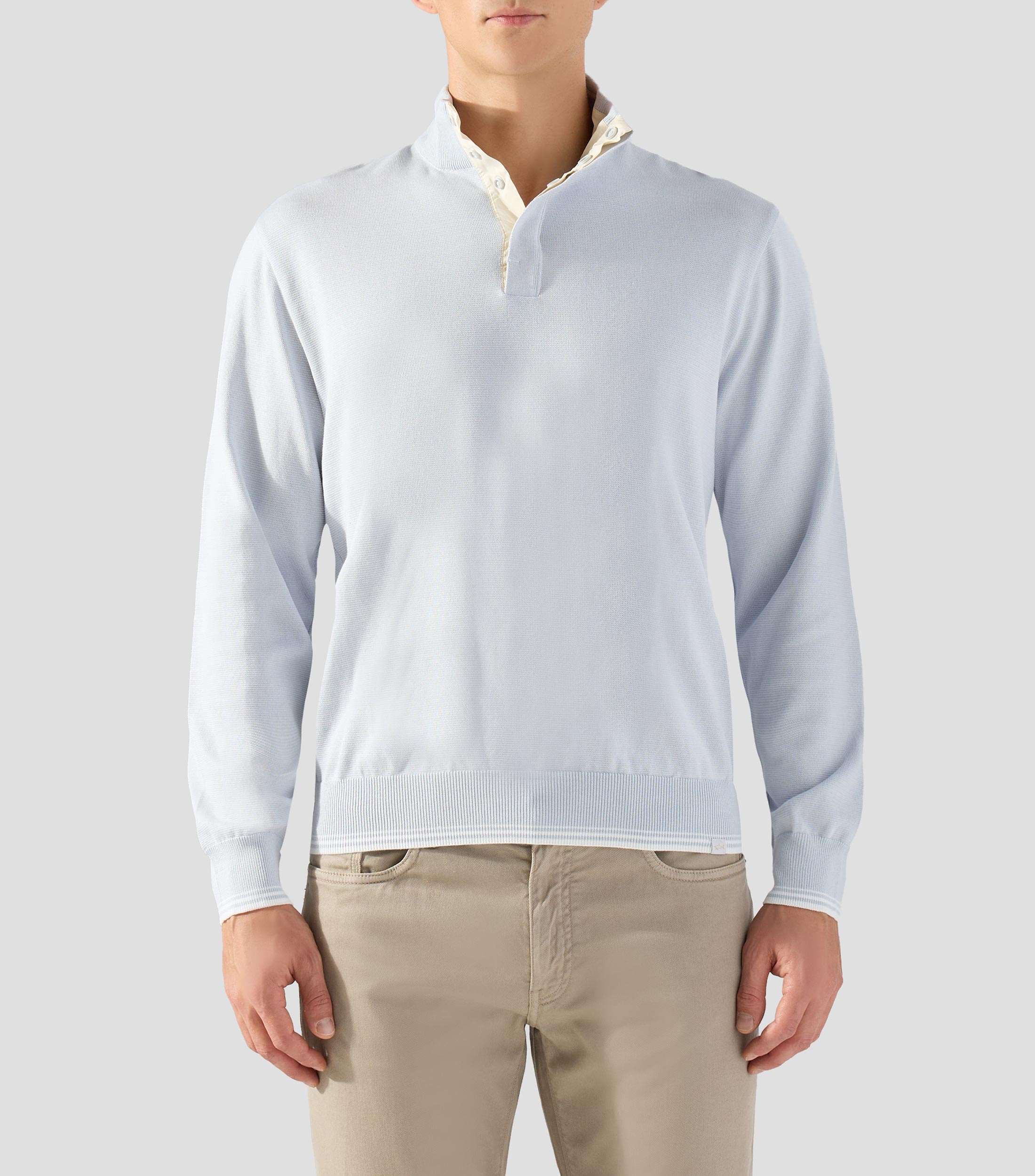 Suéter cuello alto Hombre