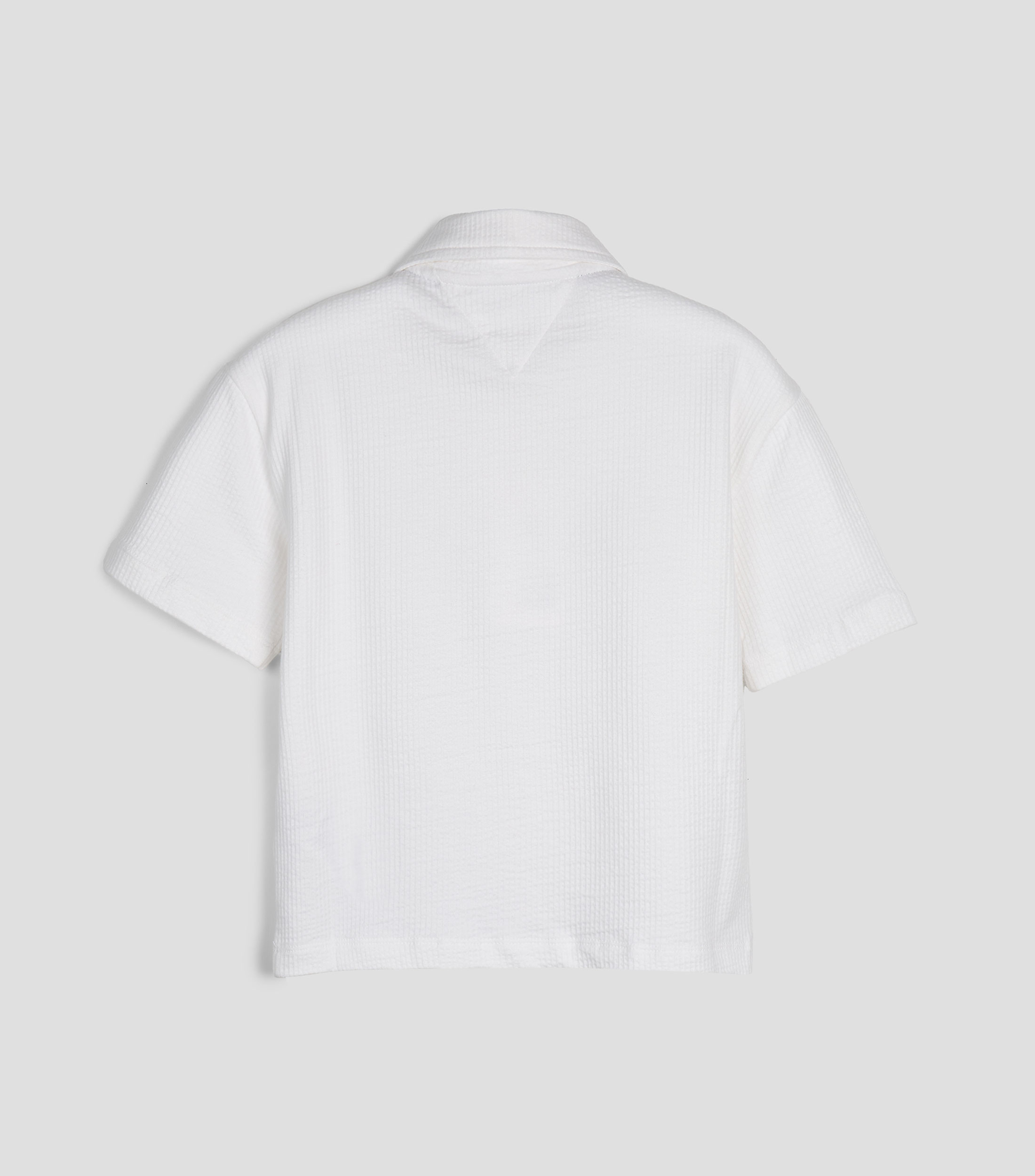 Camisa lisa manga corta Niño